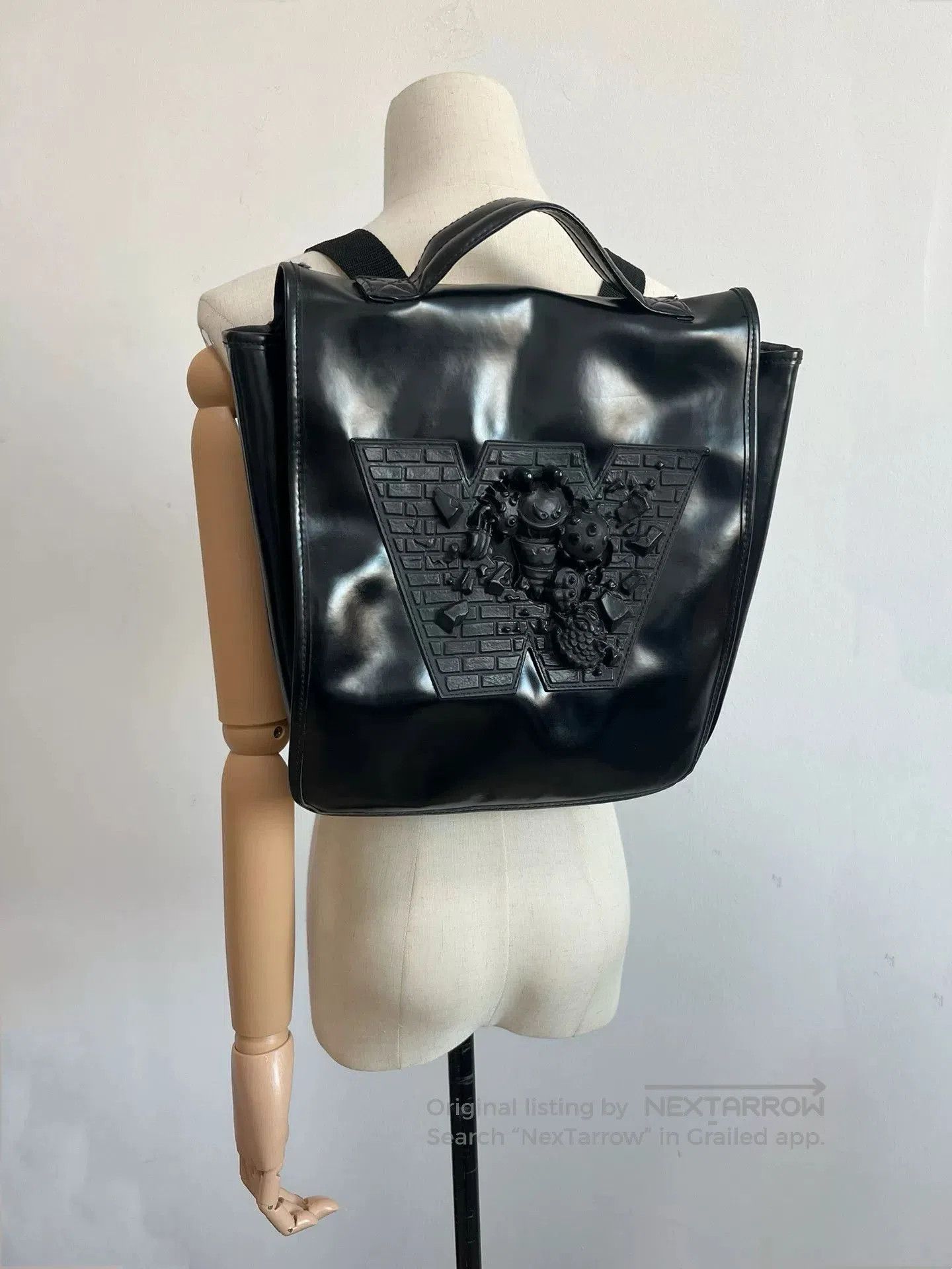 Walter Van Beirendonck 3D Print Backpack.