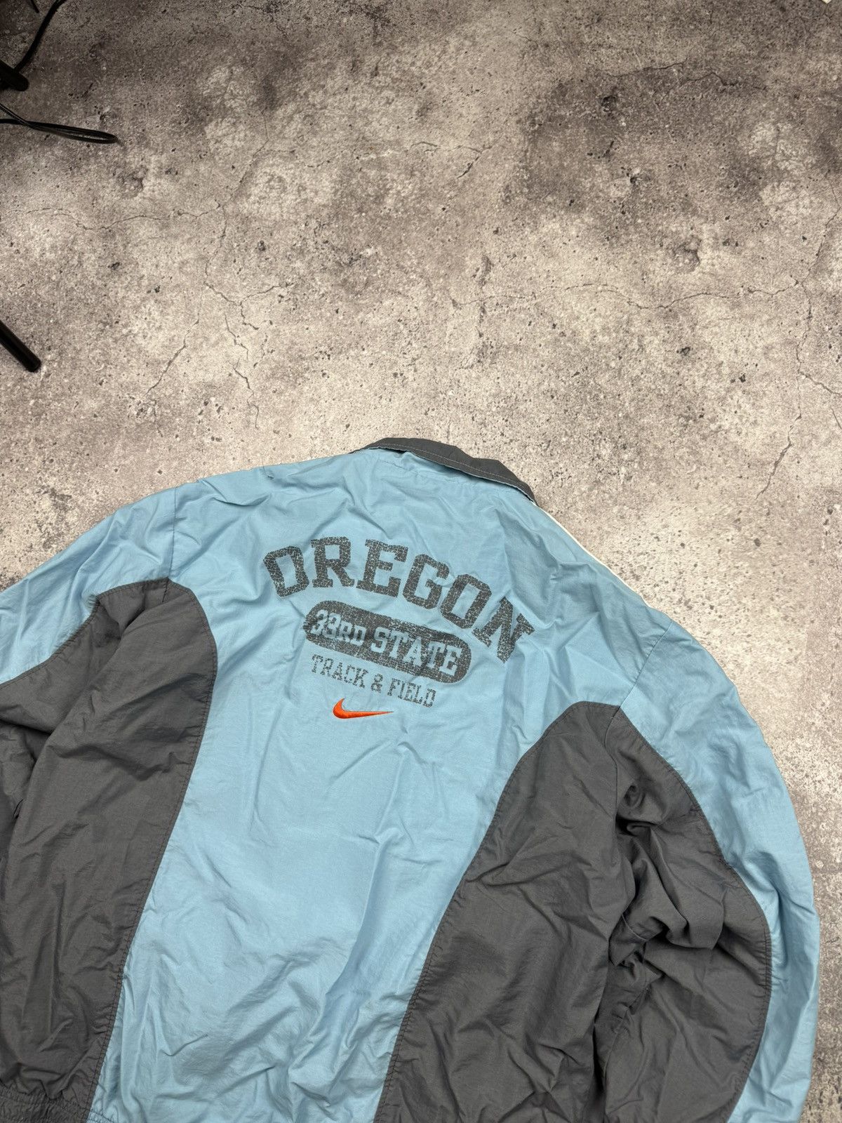 Nike Vintage 90s Nike Oregon Nylon Y2K Track Jacket Baggy Bomber Size US S / EU 44-46 / 1 - 6 Thumbnail