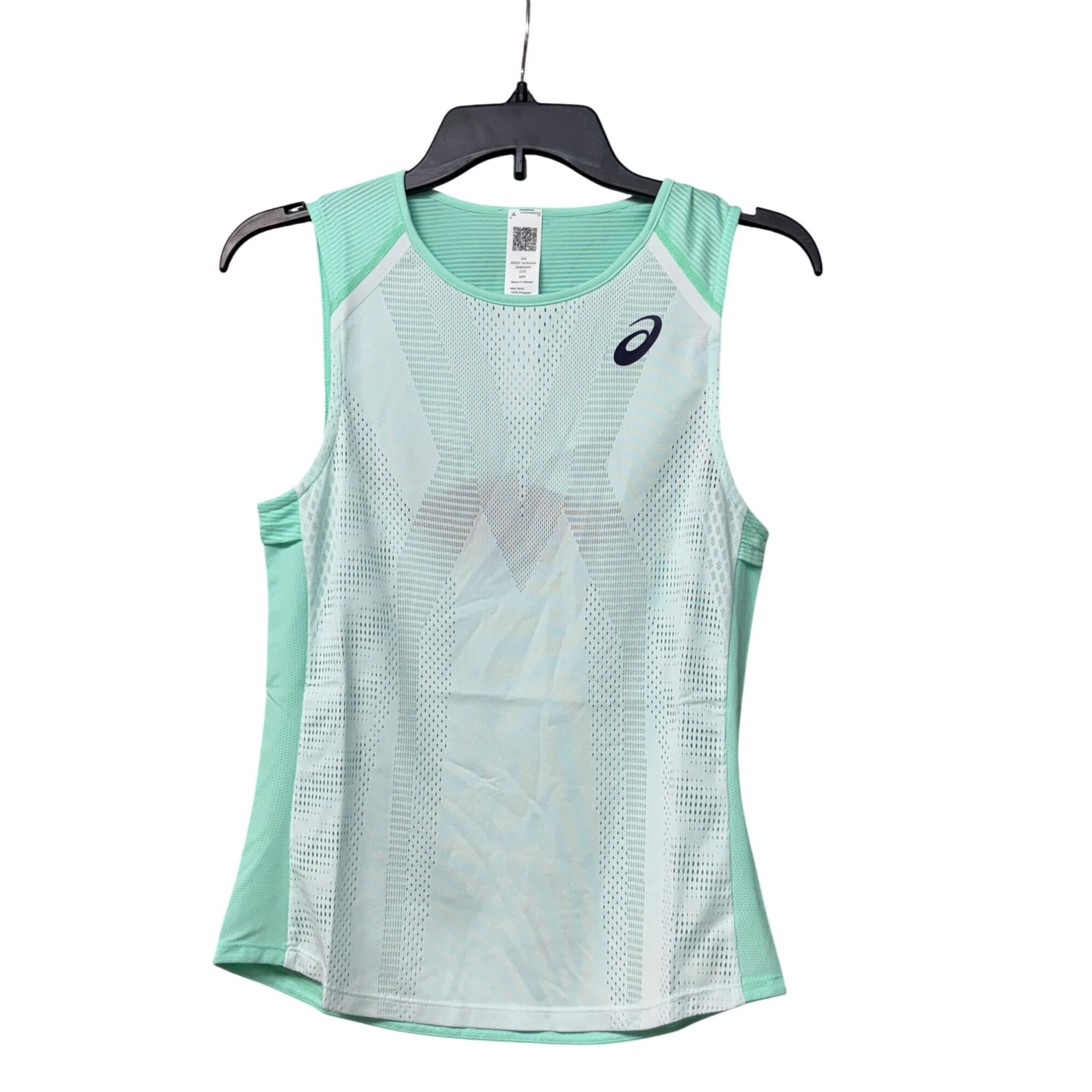 Asics ASICs Women’s Activebreeze Match Tank Top, Light Green, Sz. Size M / US 6-8 / IT 42-44 - 6 Thumbnail
