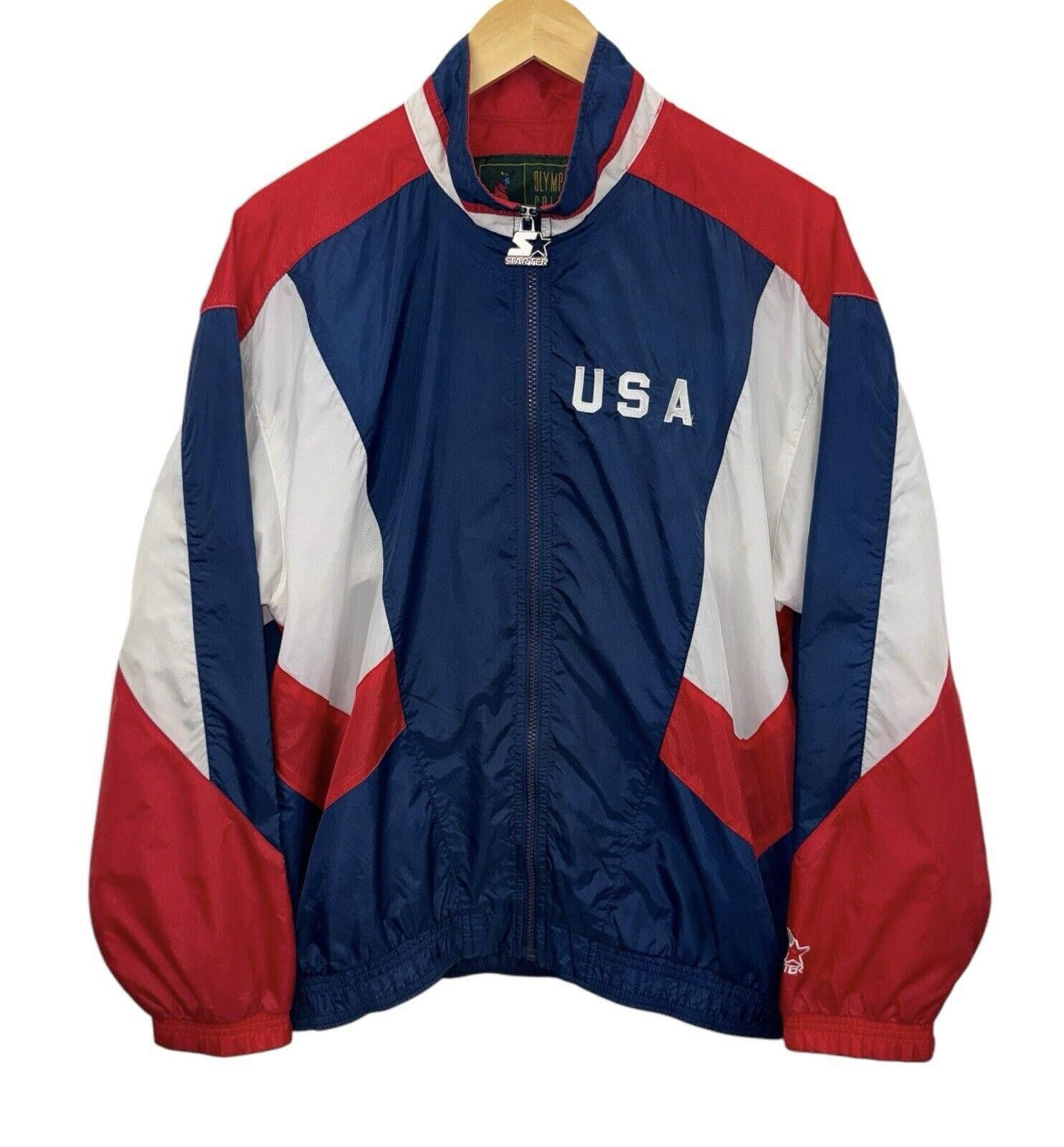 VTG Starter USA Atlanta Olympics 1996 Windbreaker Jacket M