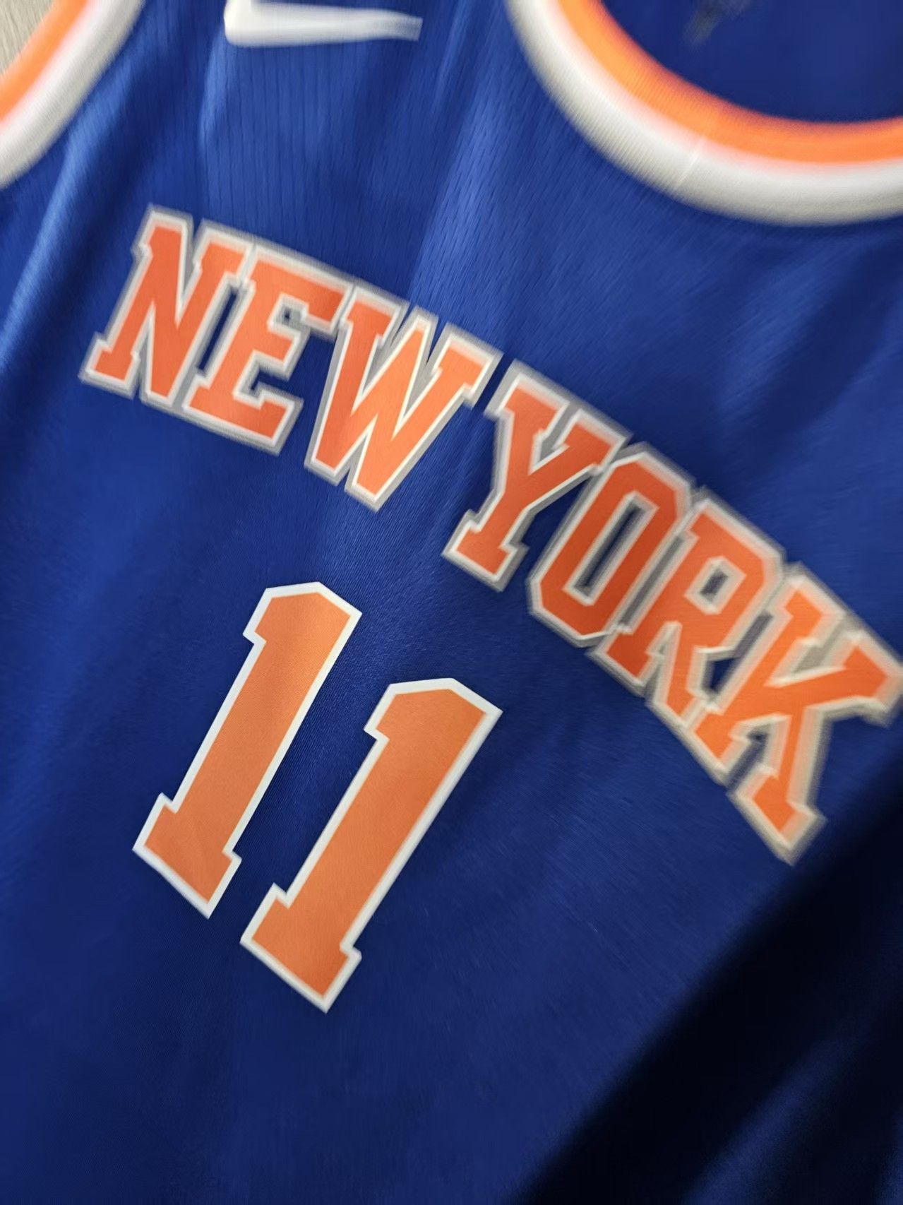NBA New York Knicks #11 Jalen Brunson Jersey Blue Size US S / EU 44-46 / 1 - 3 Thumbnail
