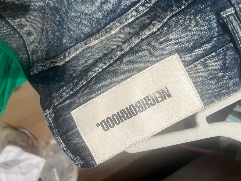 Neighborhood NEIGHBORHOOD BLOCK S Denim Pants - dmc Size US 26 / EU 42 - 1 Thumbnail