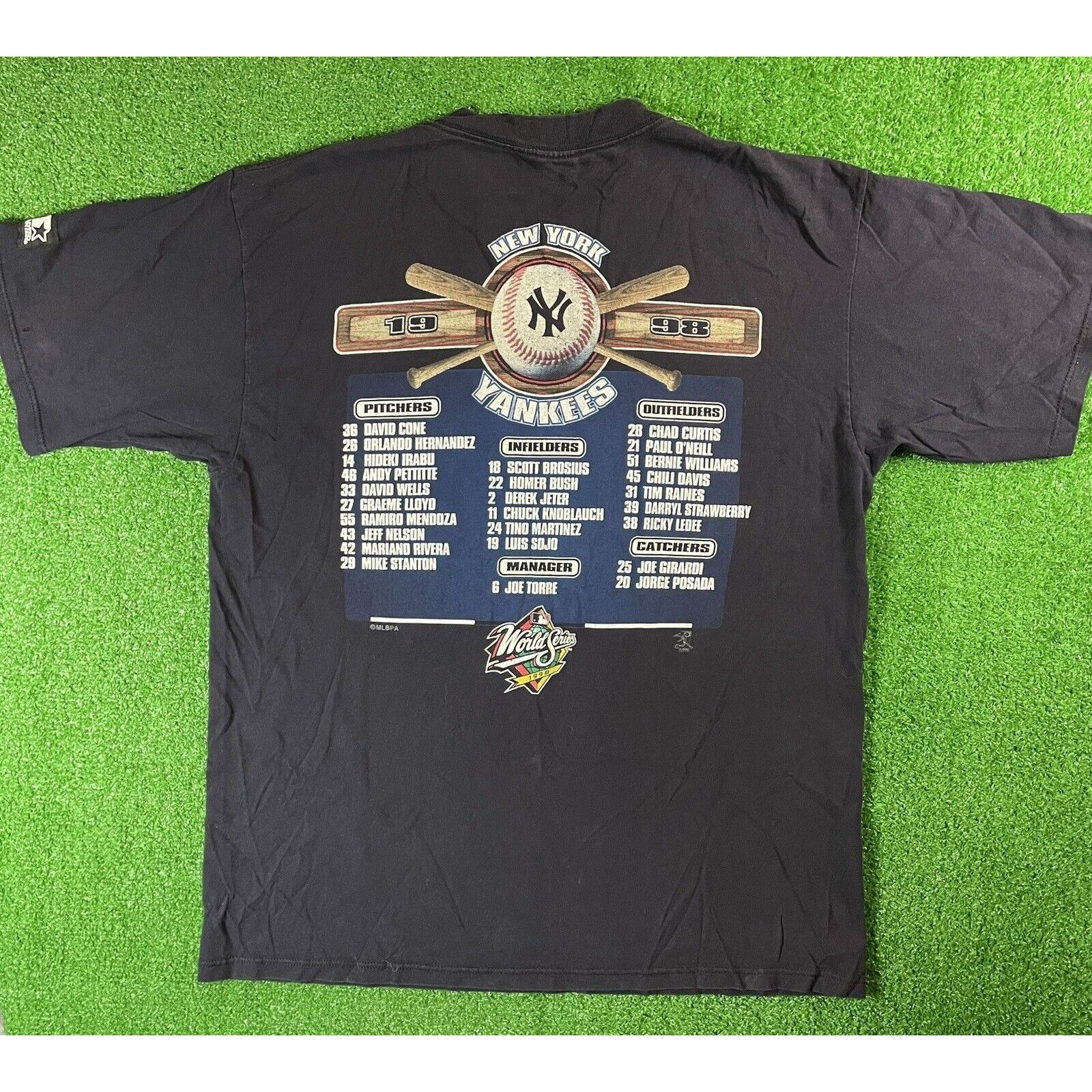 Starter Vintage Starter New York Yankees Champions Large Shirt USA Size US L / EU 52-54 / 3 - 5 Thumbnail