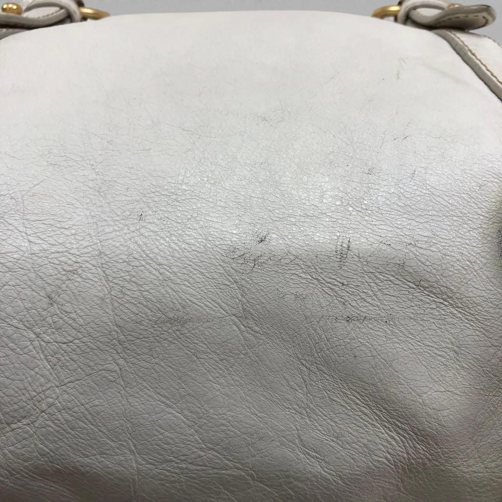 Miu Miu Miu Miu - Gray Leather Satchel Bag Bow Detail Size ONE SIZE - 5 Thumbnail