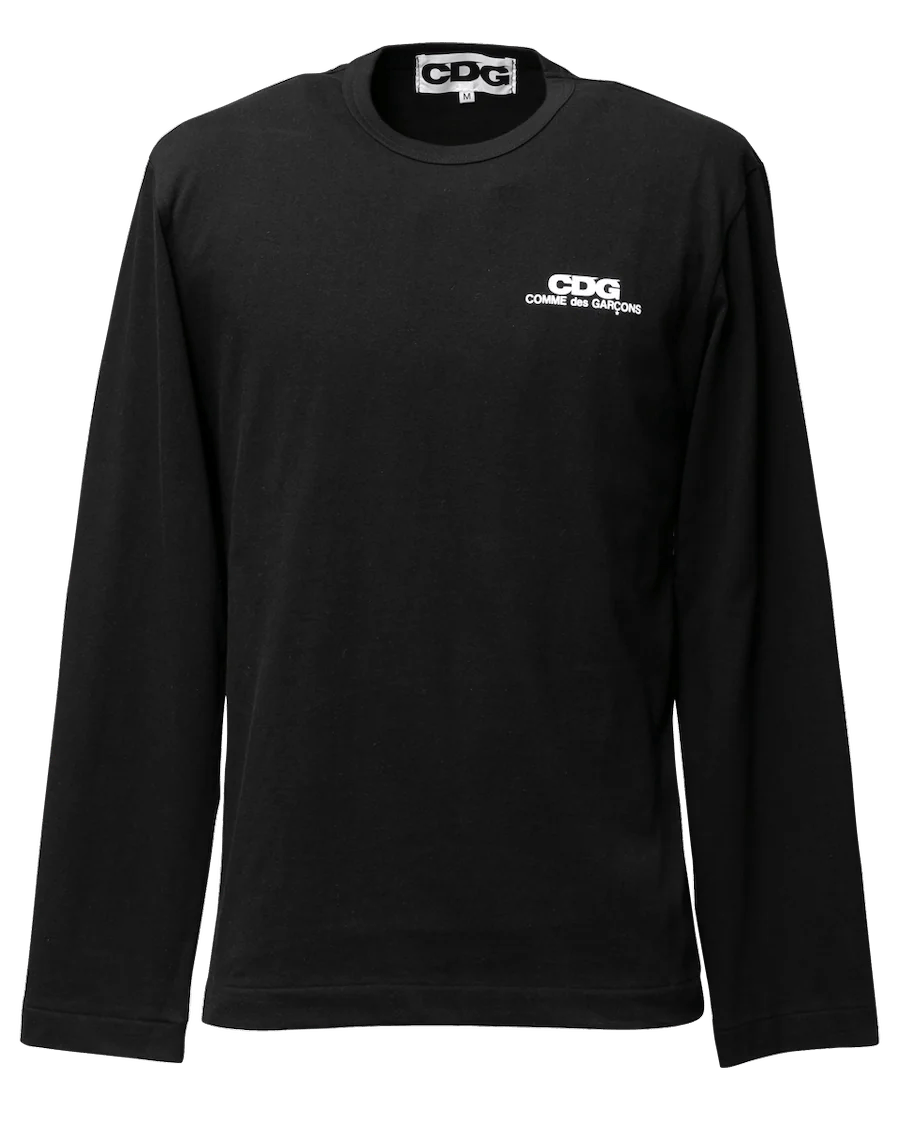 CDG by Comme des Garcons CDG LONG SLEEVE T-SHIRT SMALL LOGO COMME des GARCONS Size US L / EU 52-54 / 3 - 1 Preview