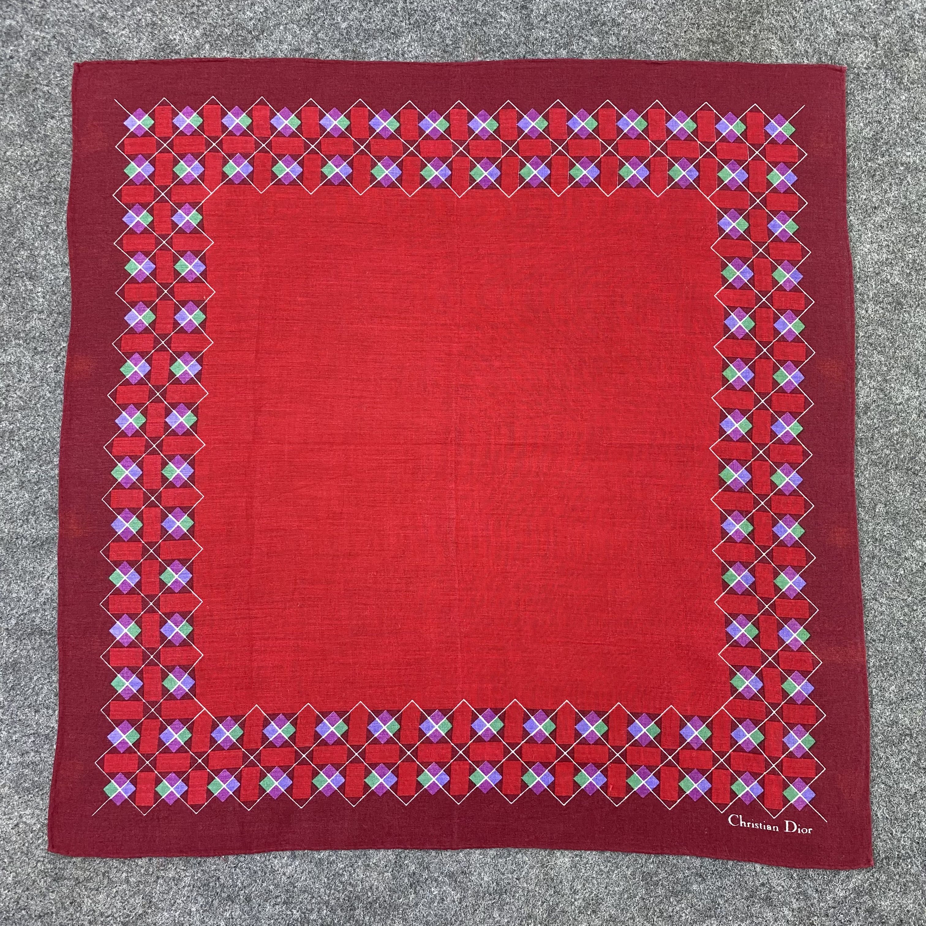 Other Christian Dior Handkerchief Neckerchief Bandana-B1648 Size ONE SIZE - 3 Thumbnail