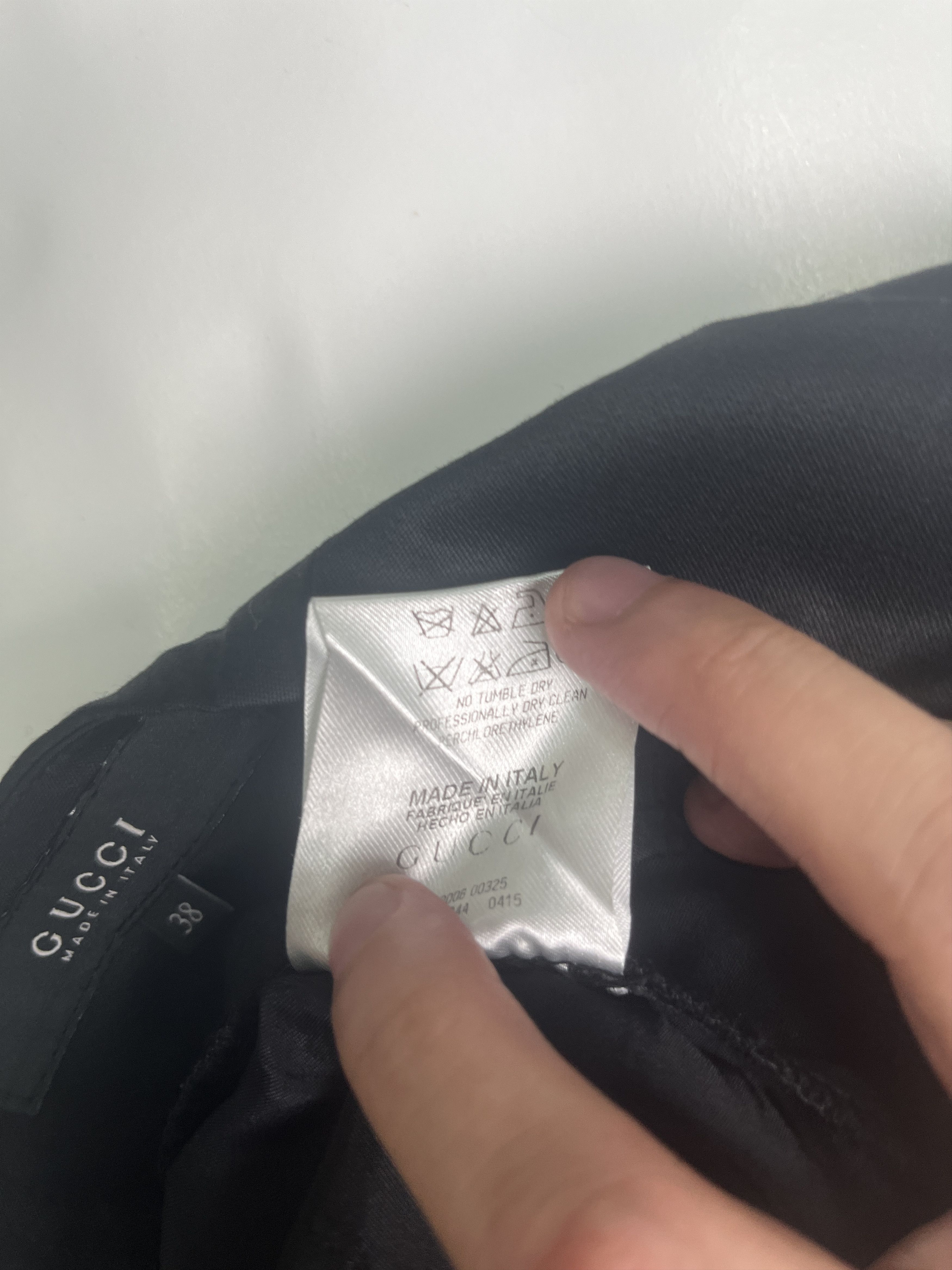 Gucci Gucci Black Tuxedo Pants Size 26" / US 2 / IT 38 - 4 Thumbnail