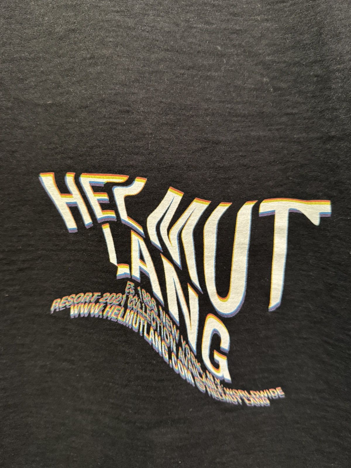 Helmut Lang Helmut Lang “Skewed Logo” T-Shirt Size US L / EU 52-54 / 3 - 3 Thumbnail