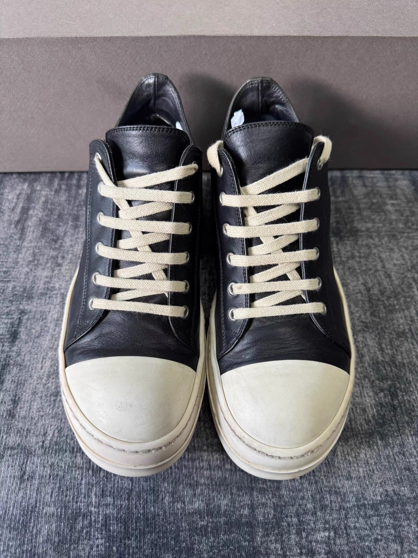 Rick Owens Rick Owens Mainline Low-Top Leather Big Converse Size US 9 / EU 42 - 5 Thumbnail