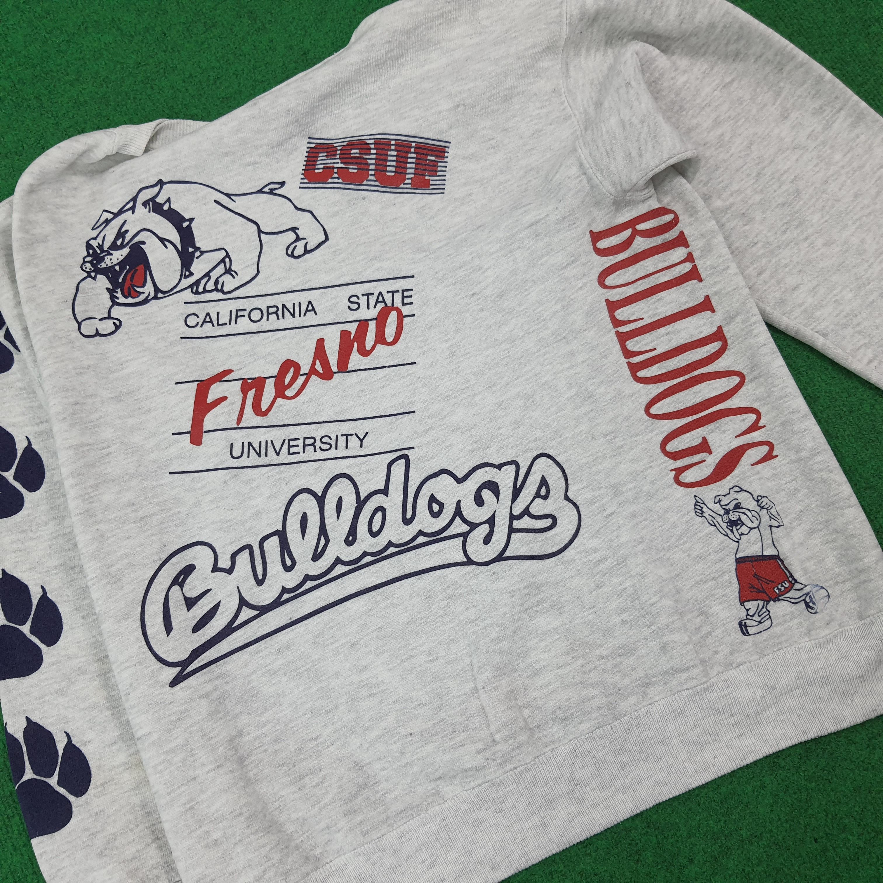 Lee Vintage 90s Fresno State Bulldogs NFL Team Sweatshirt C271N2 Size US M / EU 48-50 / 2 - 4 Thumbnail