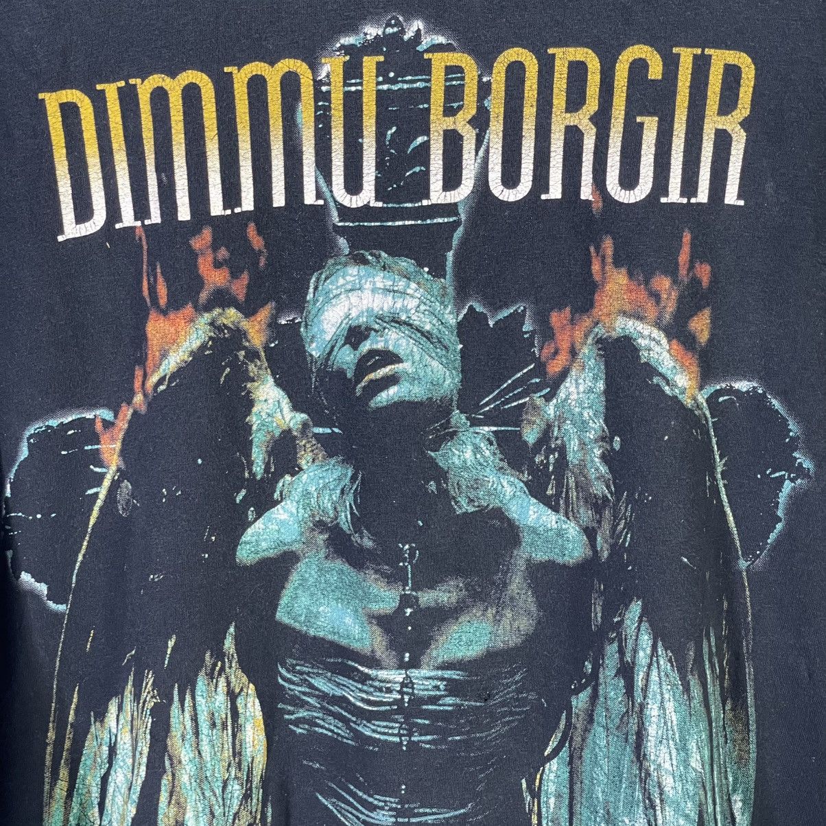 Band Tees Vintage 90s Dimmu Borgir Spiritual Black Dimension Tshirt Size US XL / EU 56 / 4 - 6 Thumbnail