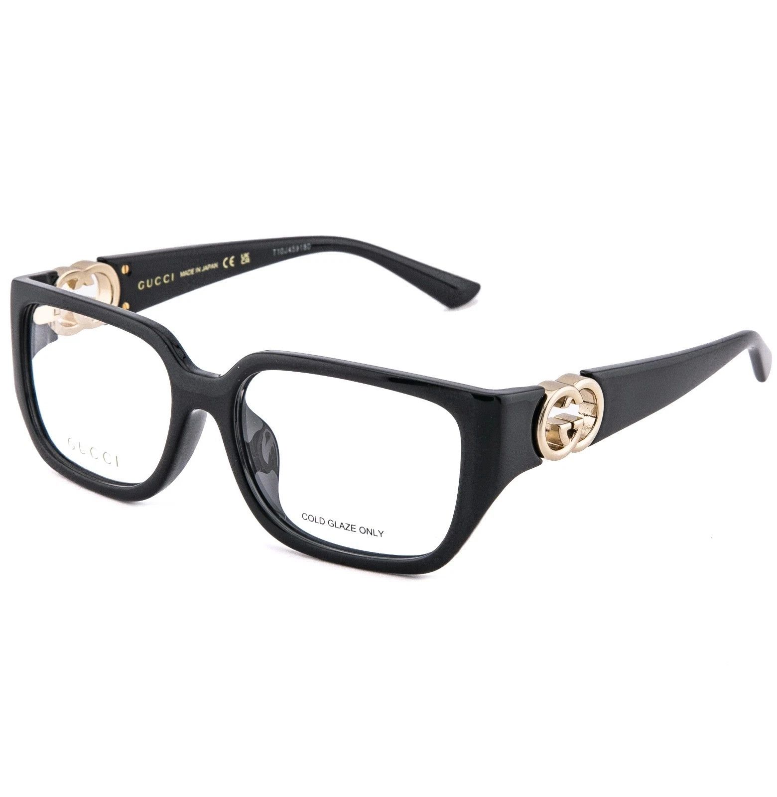 Gucci GUCCI GG1694O 1694 Black GG Geometric Unisex Eyeglasses 001 Size ONE SIZE - 4 Thumbnail
