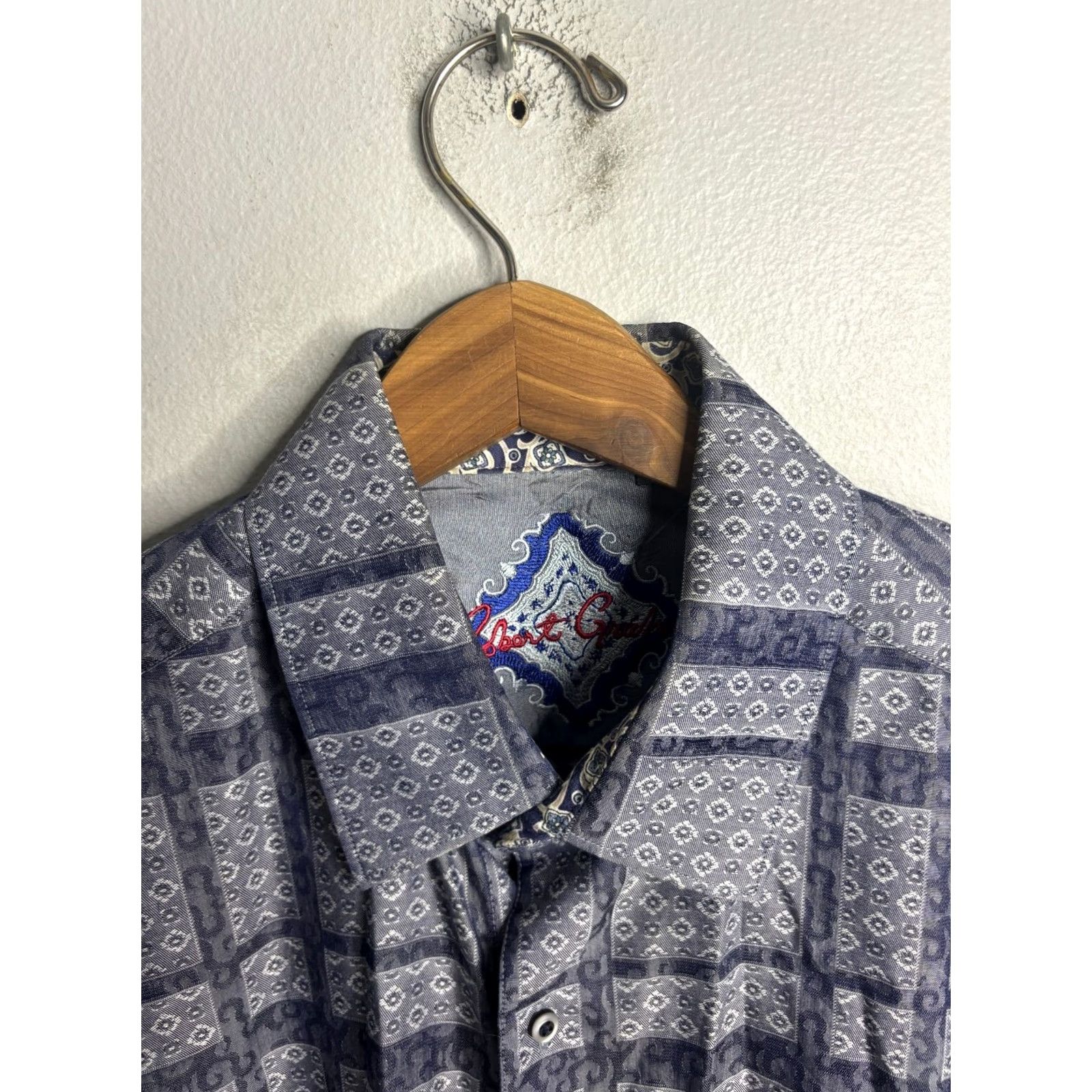 Robert Graham Robert Graham Button-Up Shirt Patchwork Paisley XL Multicolor Mens Long Sleeve Casual Button-Down Shirt Size XL / US 12-14 / IT 48-50 - 4 Thumbnail