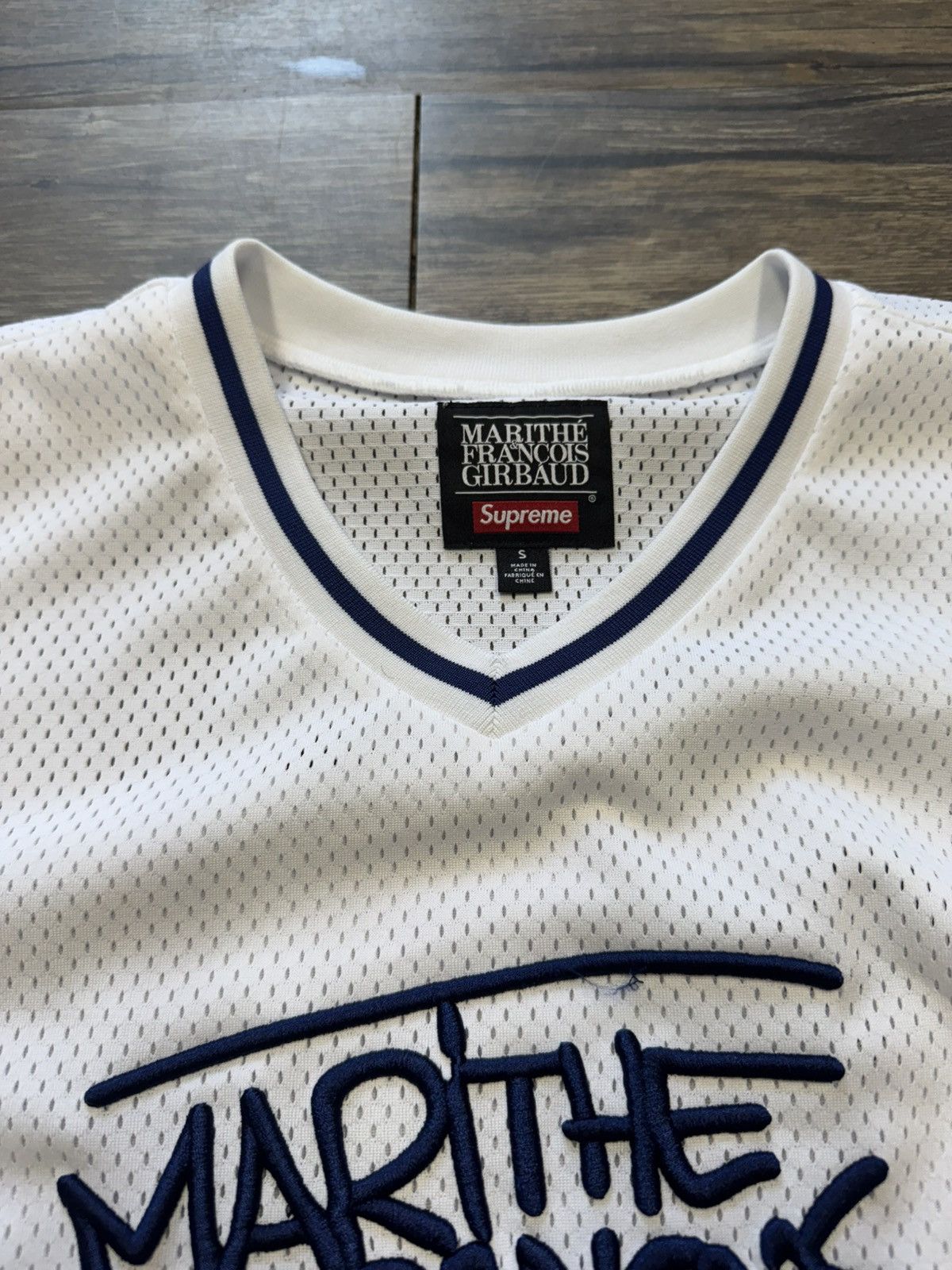 Supreme Supreme x Marithe François Girbaud Striped Jersey Size US S / EU 44-46 / 1 - 3 Thumbnail