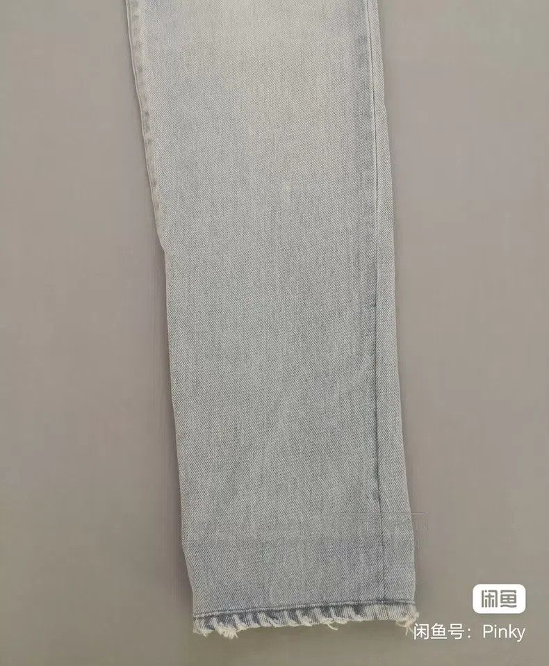 Saint Laurent Paris Saint Laurent Paris Washed Cut Denim Pants i Size US 29 - 6 Thumbnail