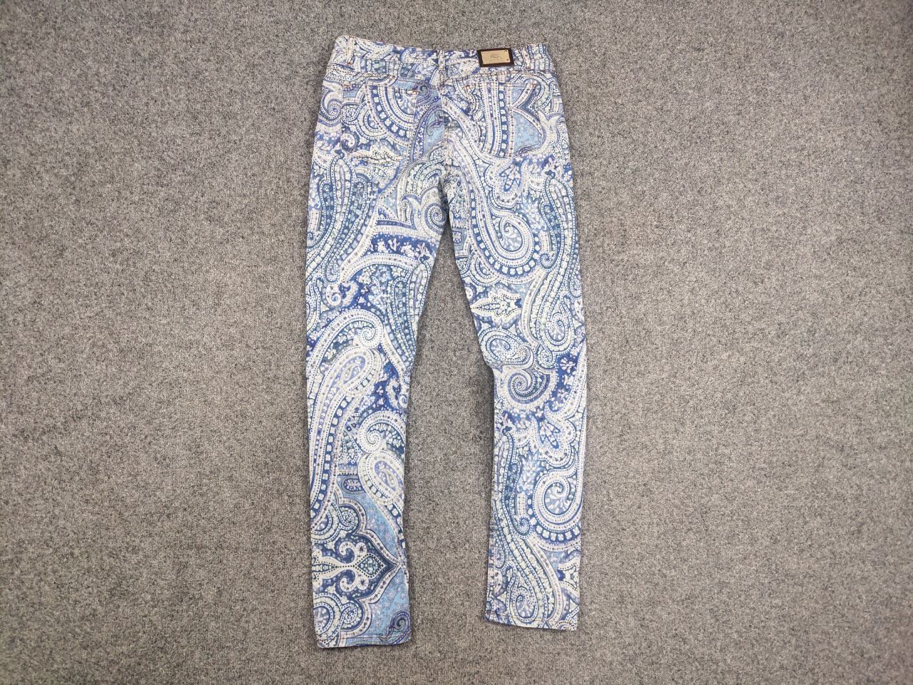 Etro Etro Milano Design Art Pattern Paisley Slim Fit Denim Jeans Size 30" / US 8 / IT 44 - 9 Thumbnail
