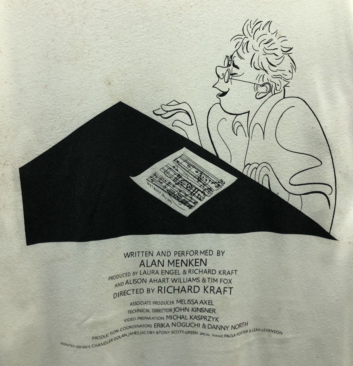 Vintage Vintage A Whole New World Of Alan Menken T-Shirt Size US M / EU 48-50 / 2 - 3 Thumbnail
