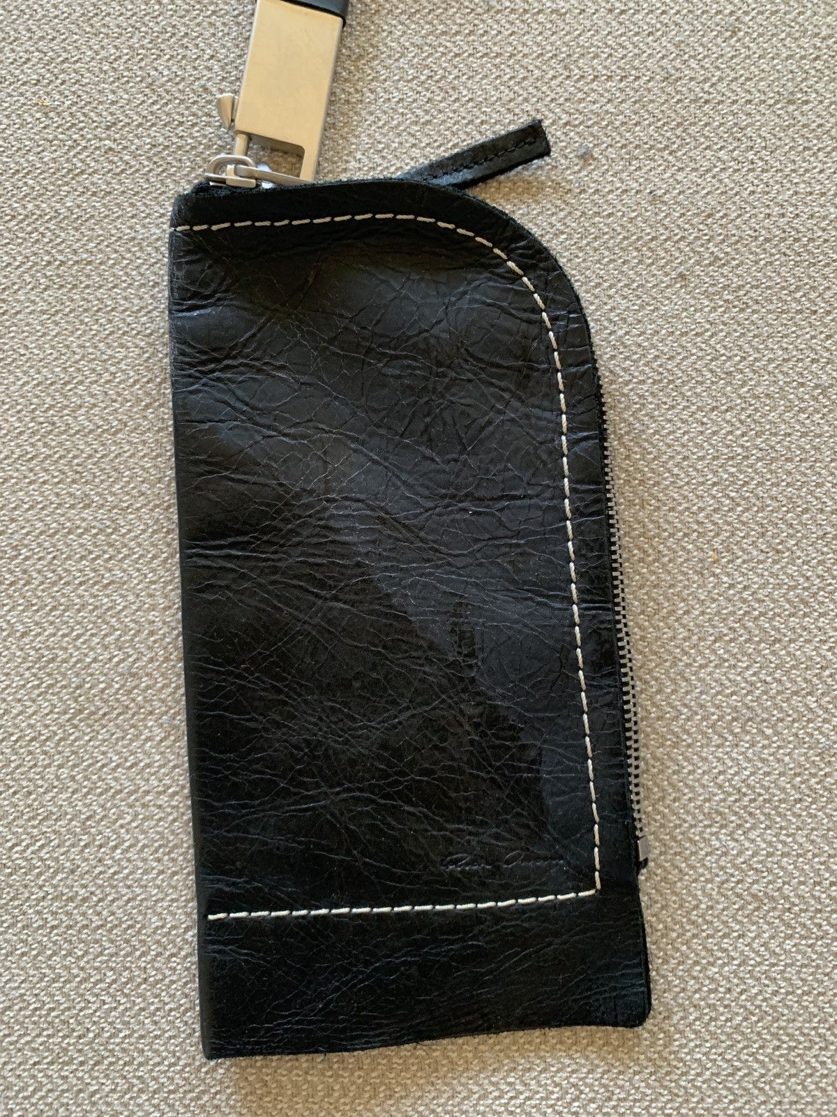 Rick Owens Neck Wallet | Grailed