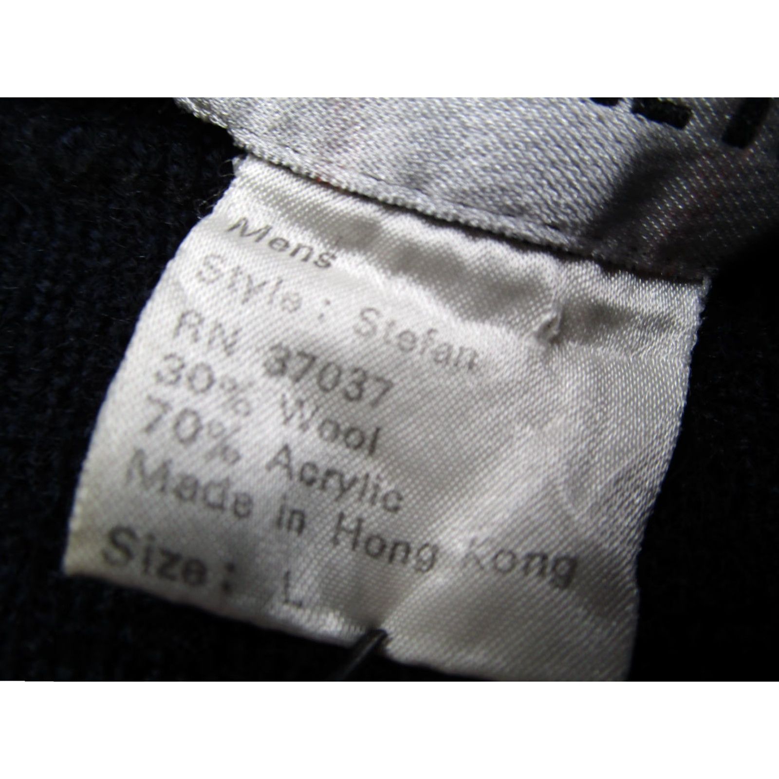 Obermeyer VINTAGE Obermeyer Sweater Men Large Blue Stef an Wool Blend 1/4 Zip Pullover Ski 80s 90s Mens Shirt/Top Furrow? Size US L / EU 52-54 / 3 - 3 Thumbnail