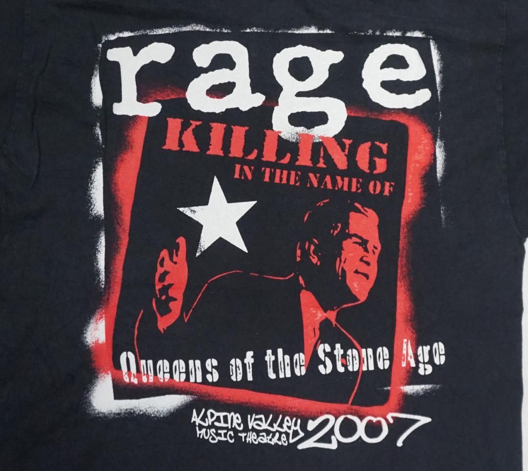 Vintage 00's Rage Against The Machine Tシャツ ビンテージ Size US M / EU 48-50 / 2 - 4 Thumbnail