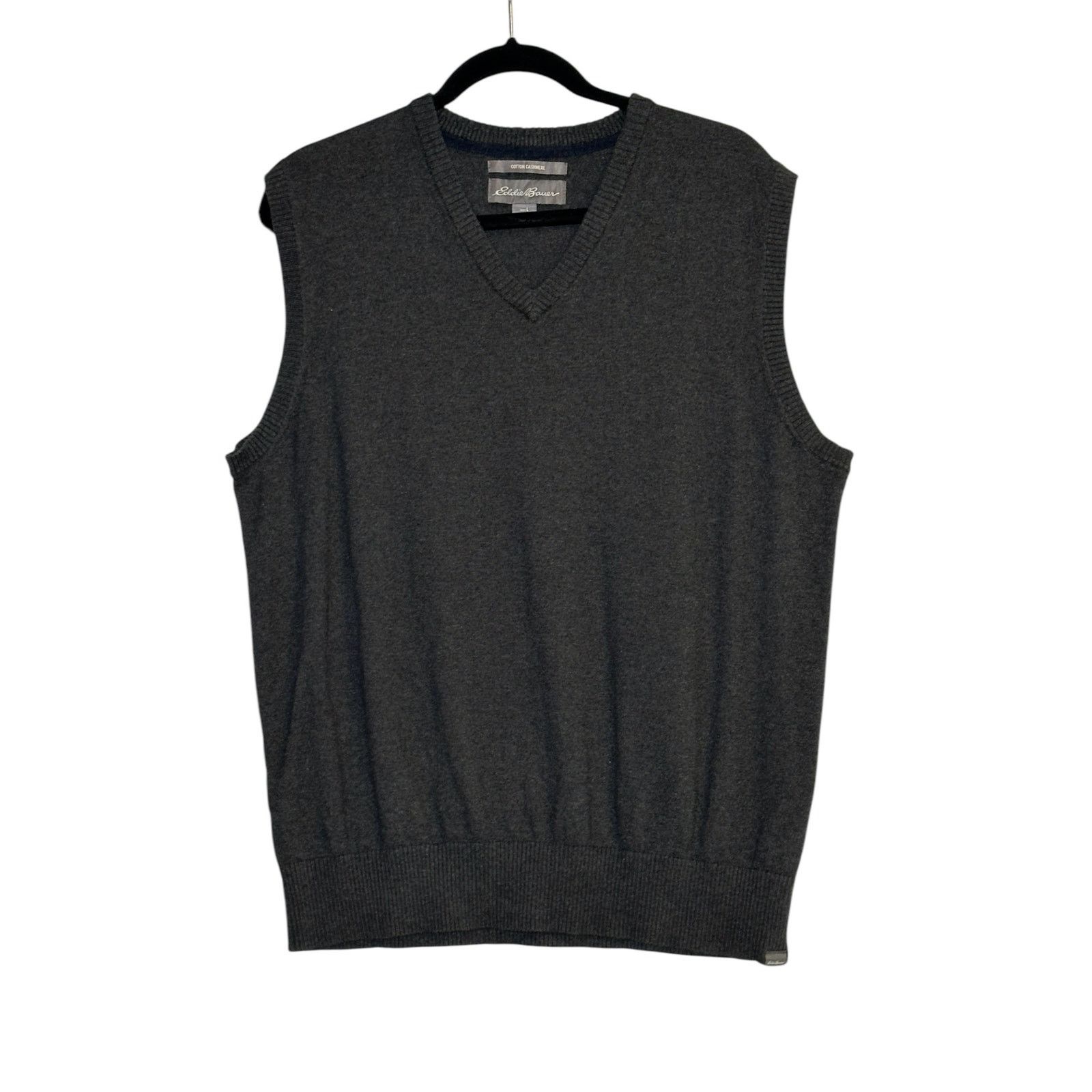 Eddie Bauer Eddie Bauer gray sweater vest size large Size US L / EU 52-54 / 3 - 1 Thumbnail