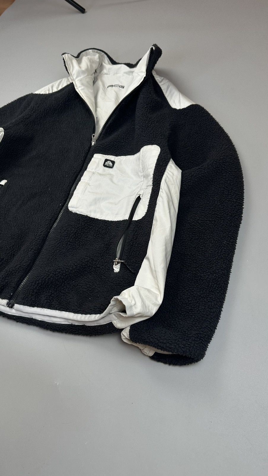 Nike × Nike ACG Nike ACG nylon & Sherpa Jaket Size US M / EU 48-50 / 2 - 2 Thumbnail
