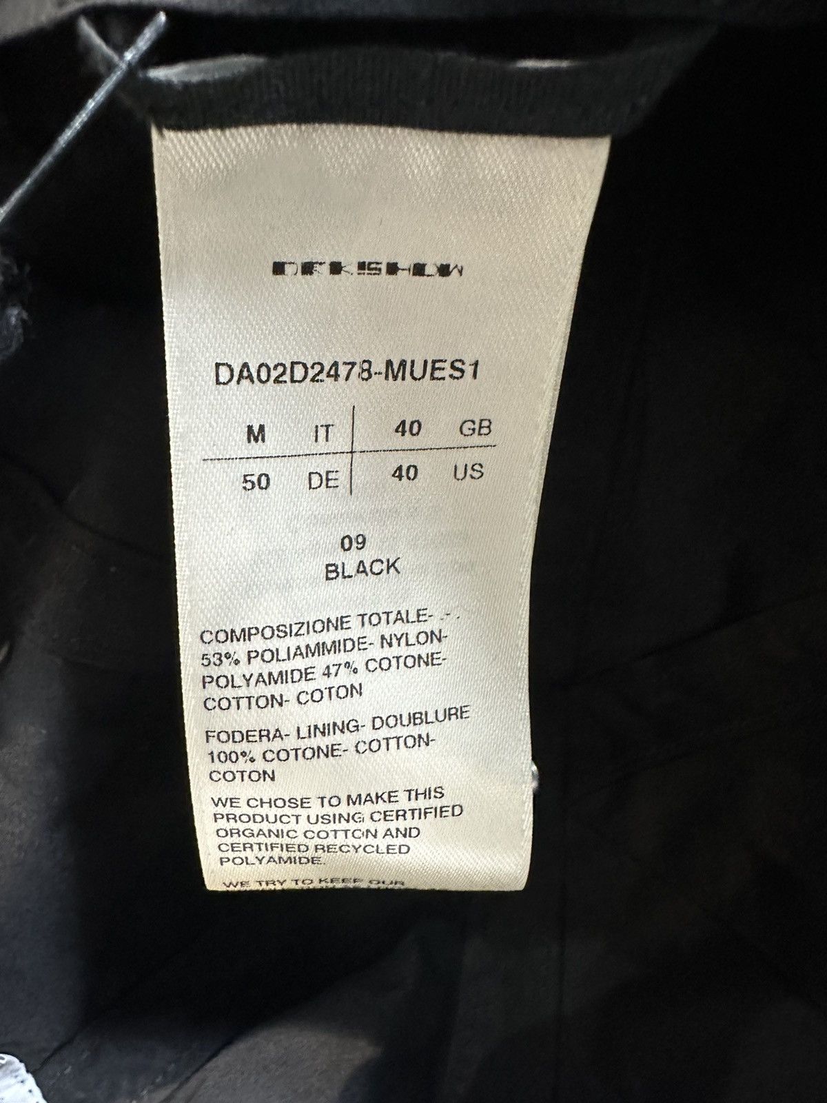 Rick Owens Drkshdw Rick Owens Drkshdw Base Ball Eyelets Size 30 - 4 Thumbnail