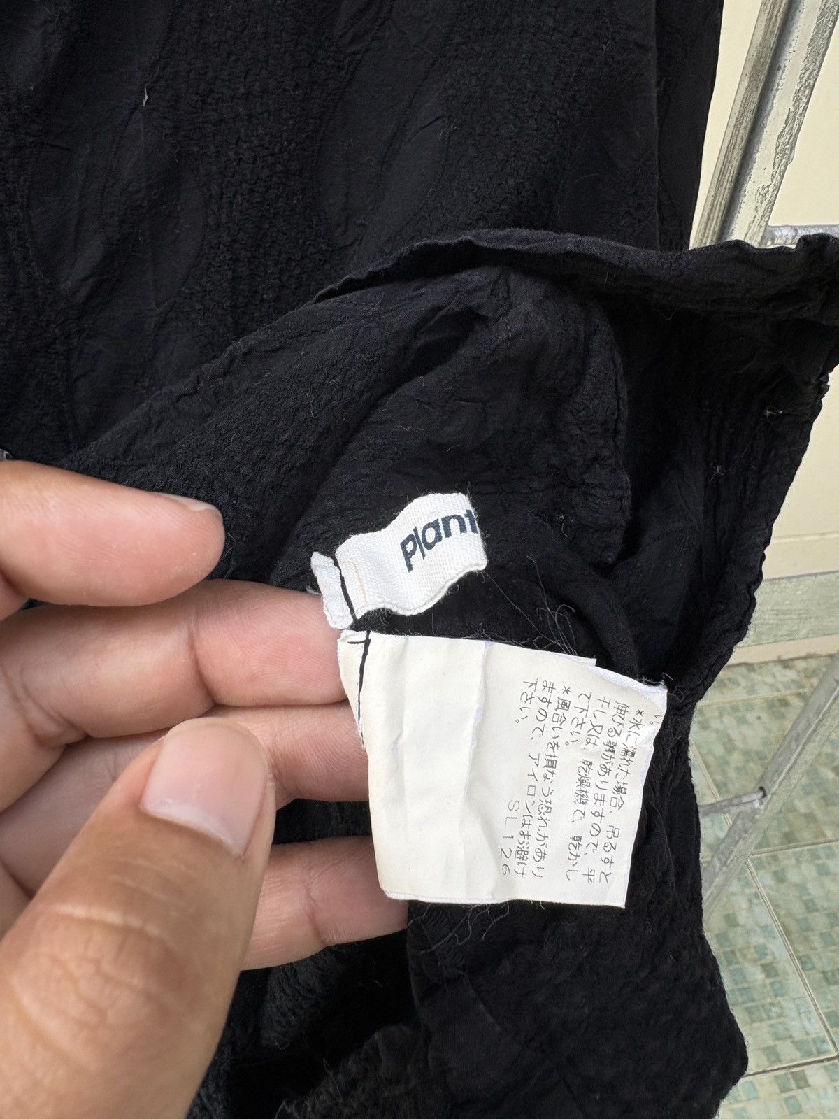 Issey Miyake Plantation Issey Miyake black shirt Size US M / EU 48-50 / 2 - 11 Thumbnail