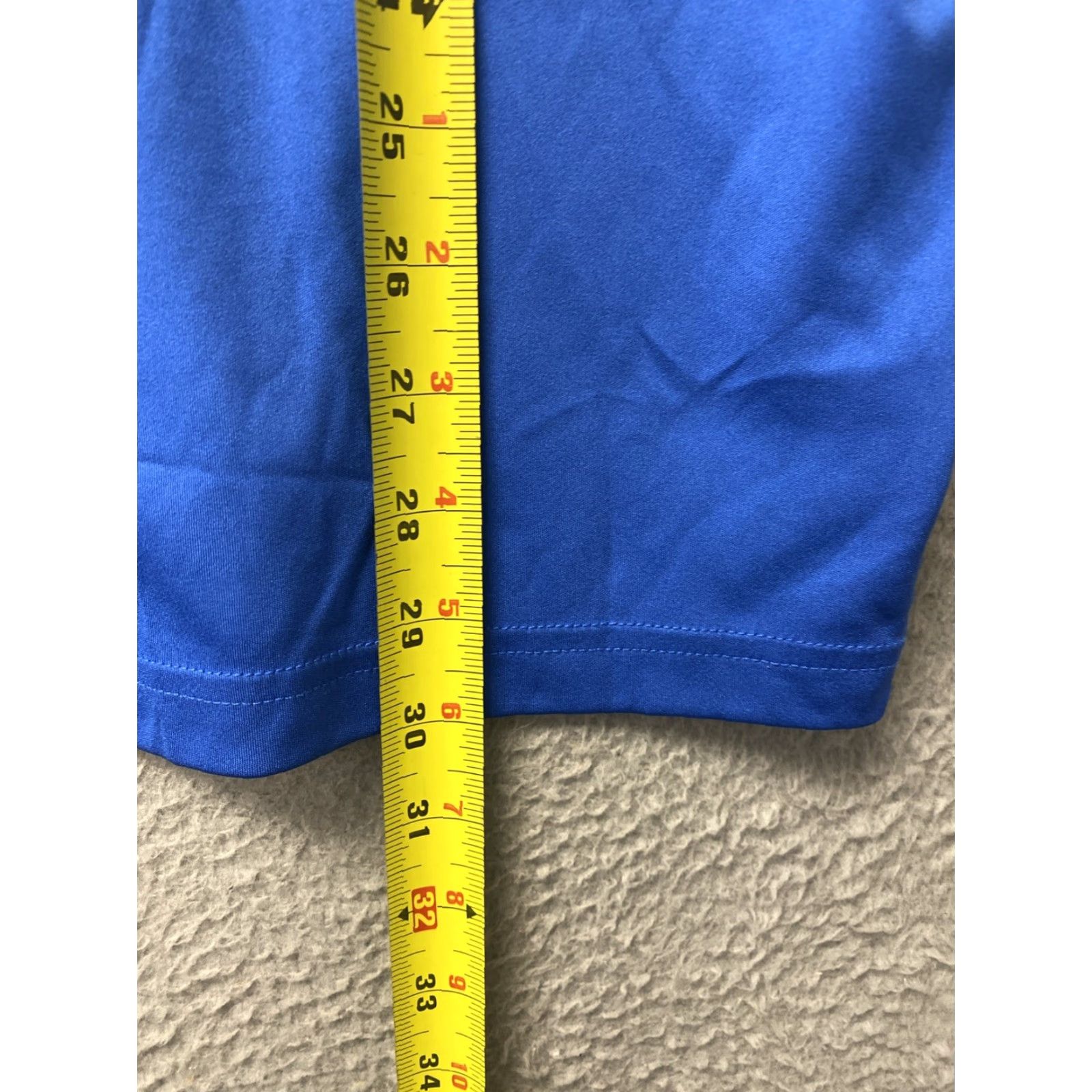 Izod IZOD Men's Large Blue Stretch Golf Polo Shirt Size L Blue 34-98 Size US L / EU 52-54 / 3 - 5 Thumbnail