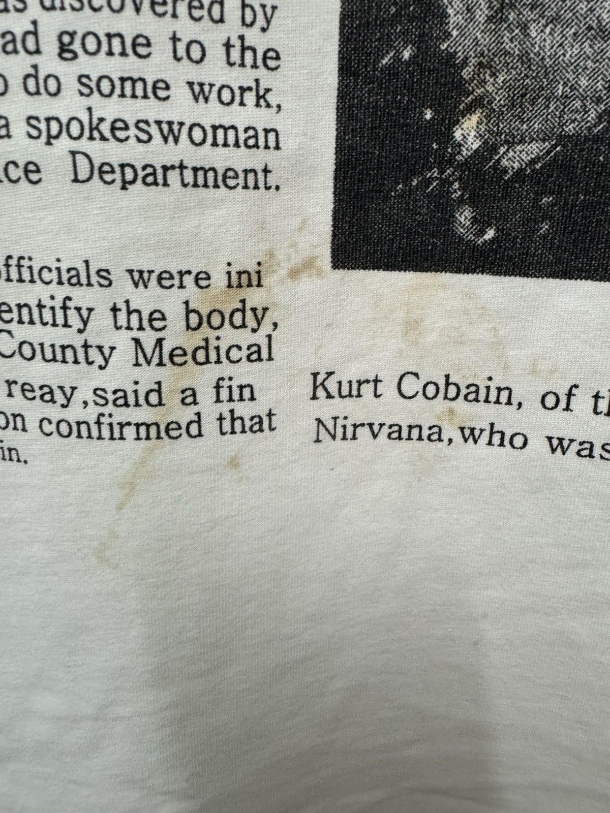 Other Kurt Cobain Grunger Band Nirvana Poet T shirt Size US XL / EU 56 / 4 - 5 Thumbnail