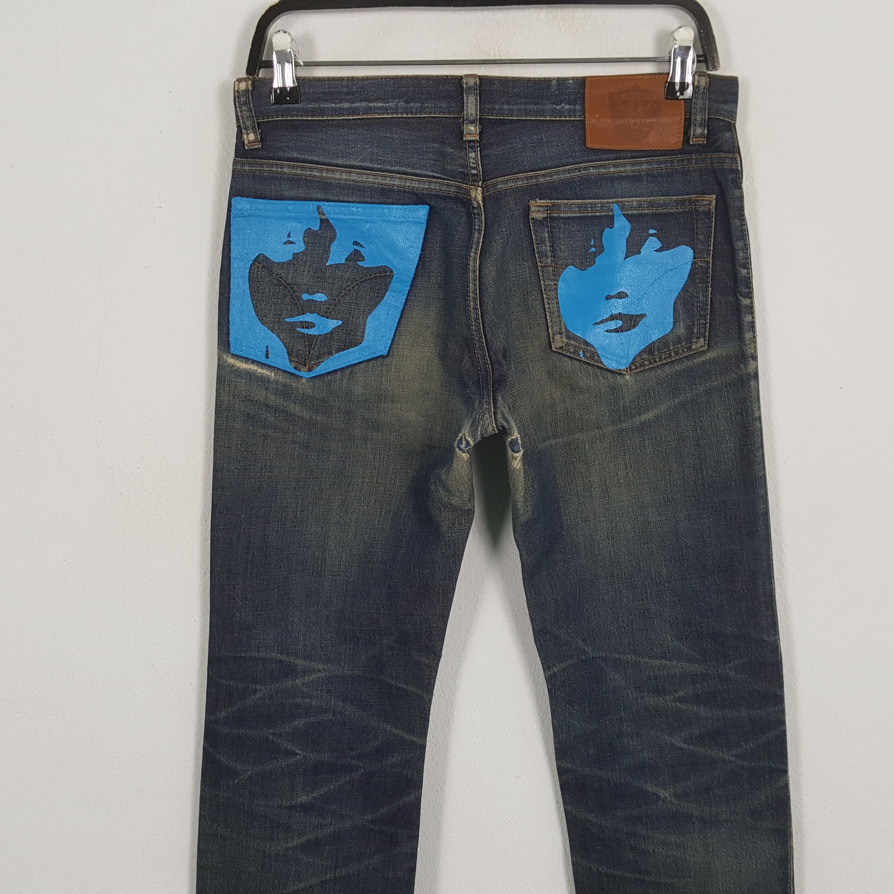 Hysteric Glamour × Japanese Brand × Vintage HYSTERIC GLAMOUR Japanese Brand Streetwear Custom Jeans Size US 29 - 2 Thumbnail