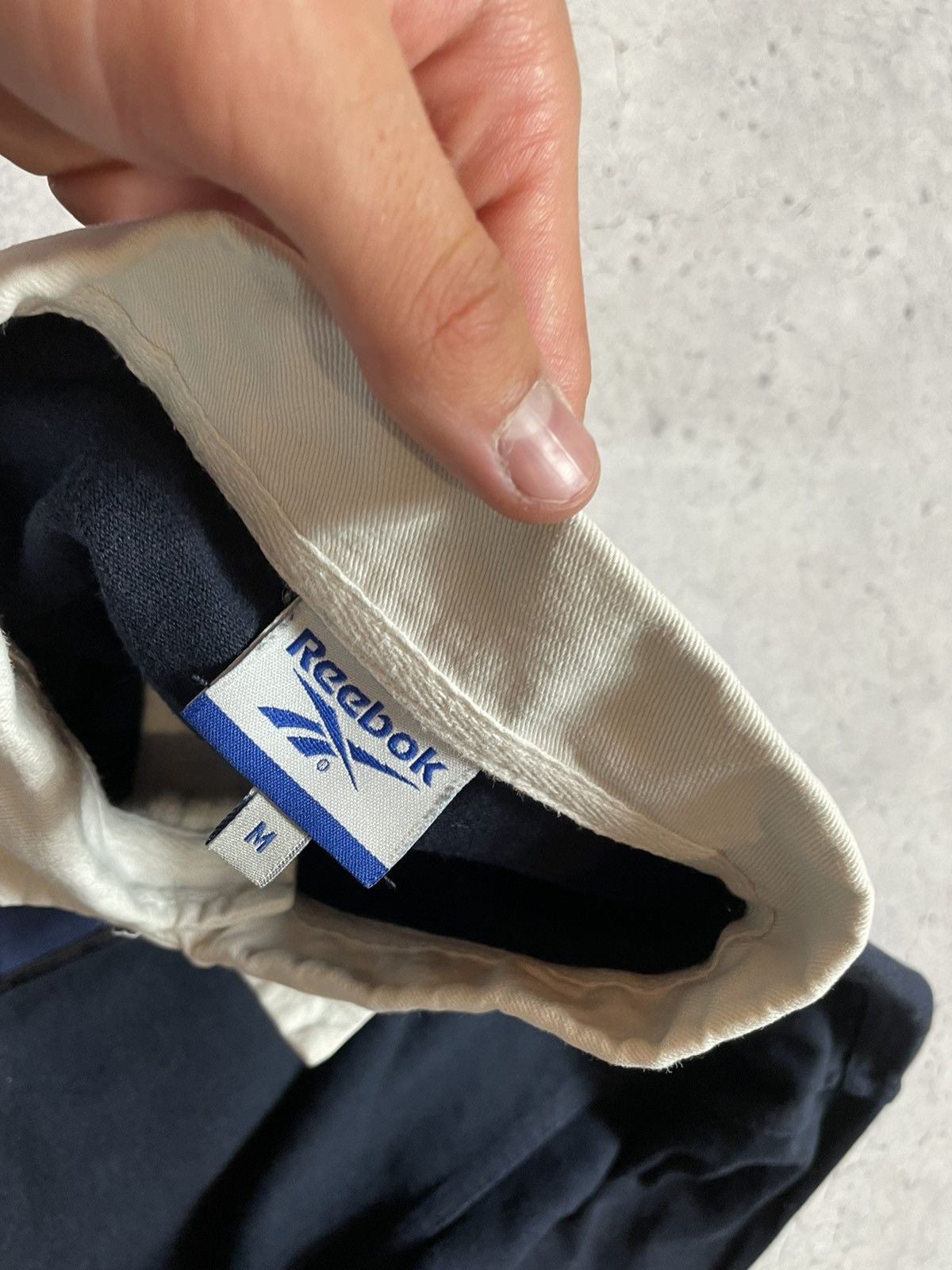 Reebok × Vintage Vintage Rugby Sweatshirt Reebok Y2K Big Logo Retro Size US M / EU 48-50 / 2 - 9 Thumbnail