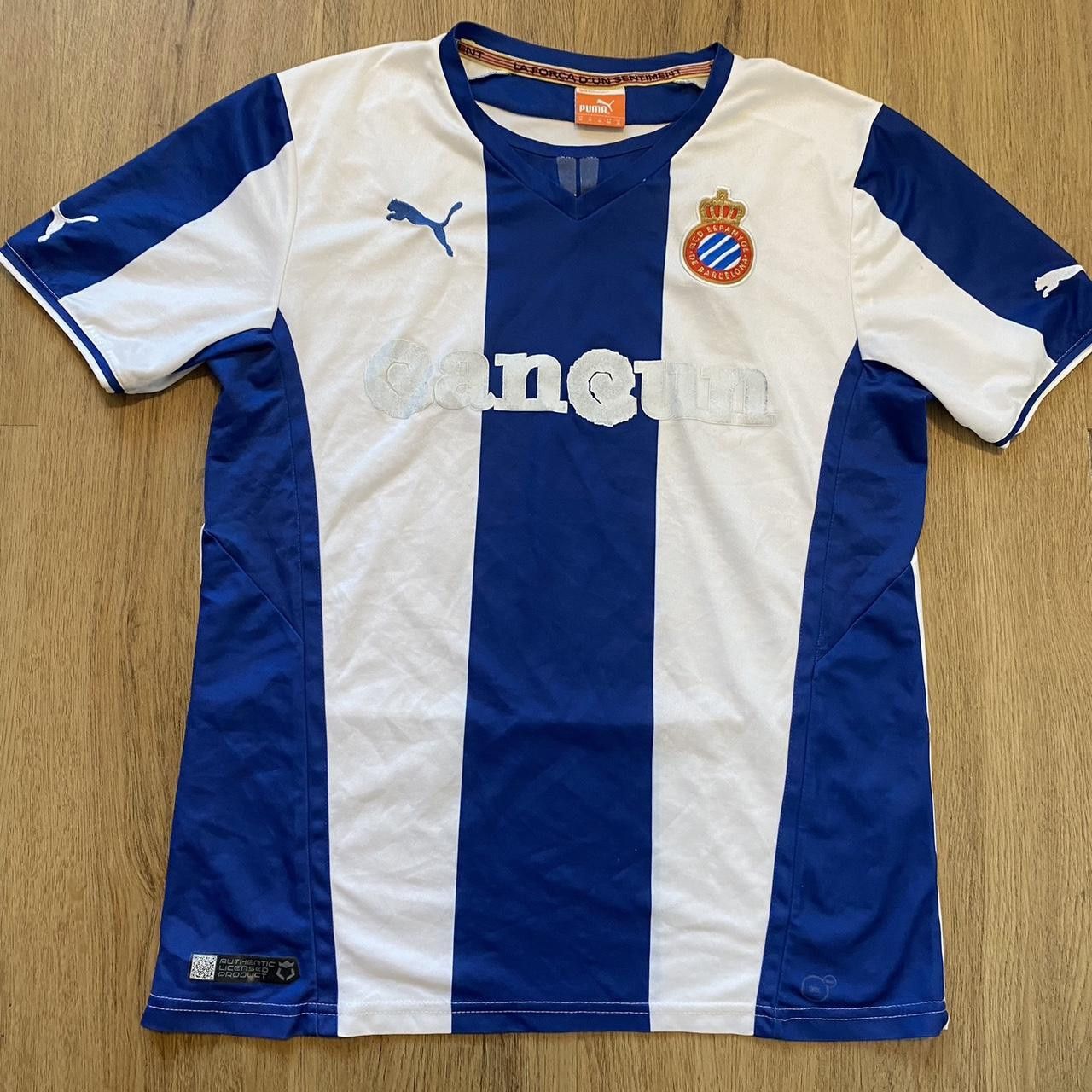 Puma 2010-11 Home La Liga Espanyol Puma football shirt Size US M / EU 48-50 / 2 - 1 Thumbnail