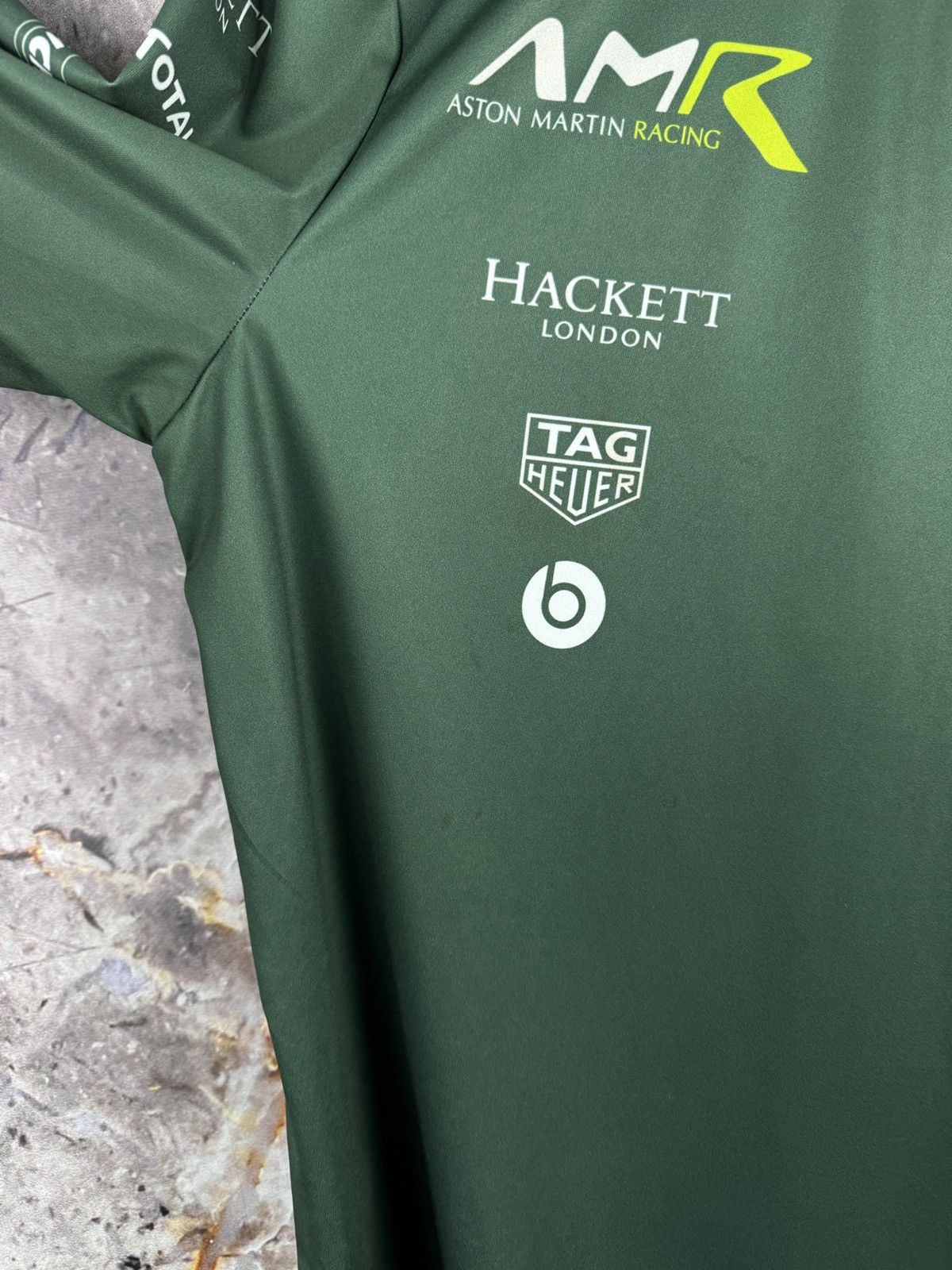Other Aston Martin Racing Team Shirt Hackett London Green Black Size US XL / EU 56 / 4 - 9 Thumbnail