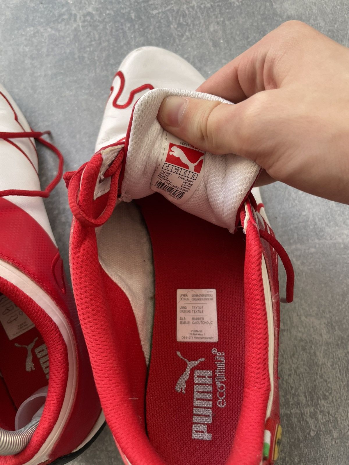Puma NEW Puma Ferrari Speedcat low top sneakers shoes Size US 10 / EU 43 - 7 Thumbnail