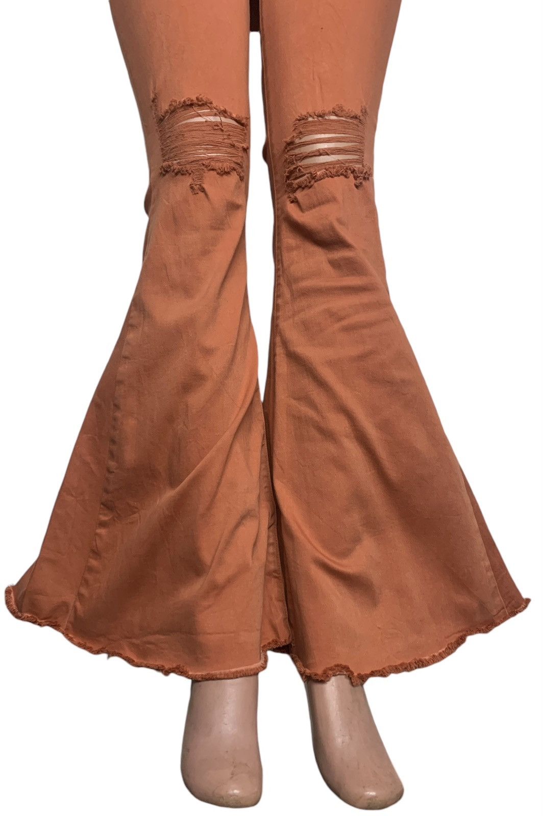 Designer Sneak peek retro bell bottom jeans Size 30" / US 8 / IT 44 - 11 Thumbnail