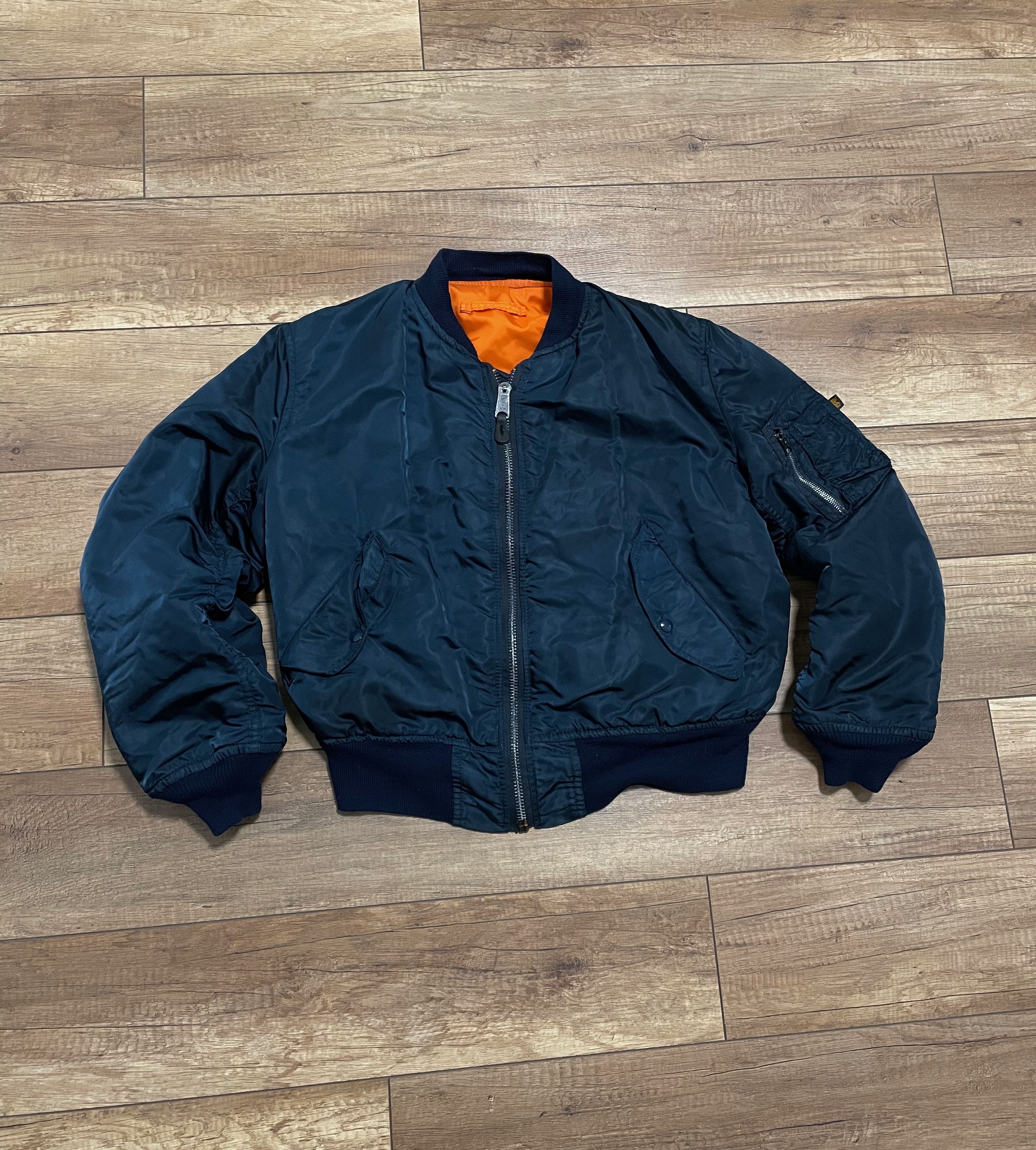 Alpha Industries × Vintage Vintage Alpha Industries MA-1