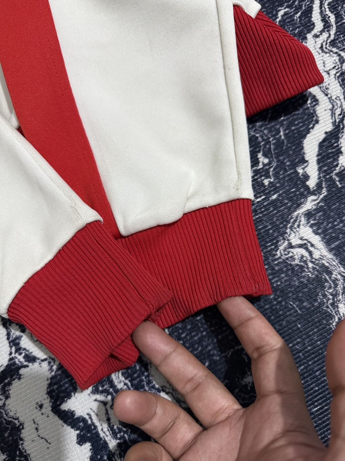 Vintage Vintage 80s 90s adidas germany two tone track top Size US M / EU 48-50 / 2 - 24 Thumbnail