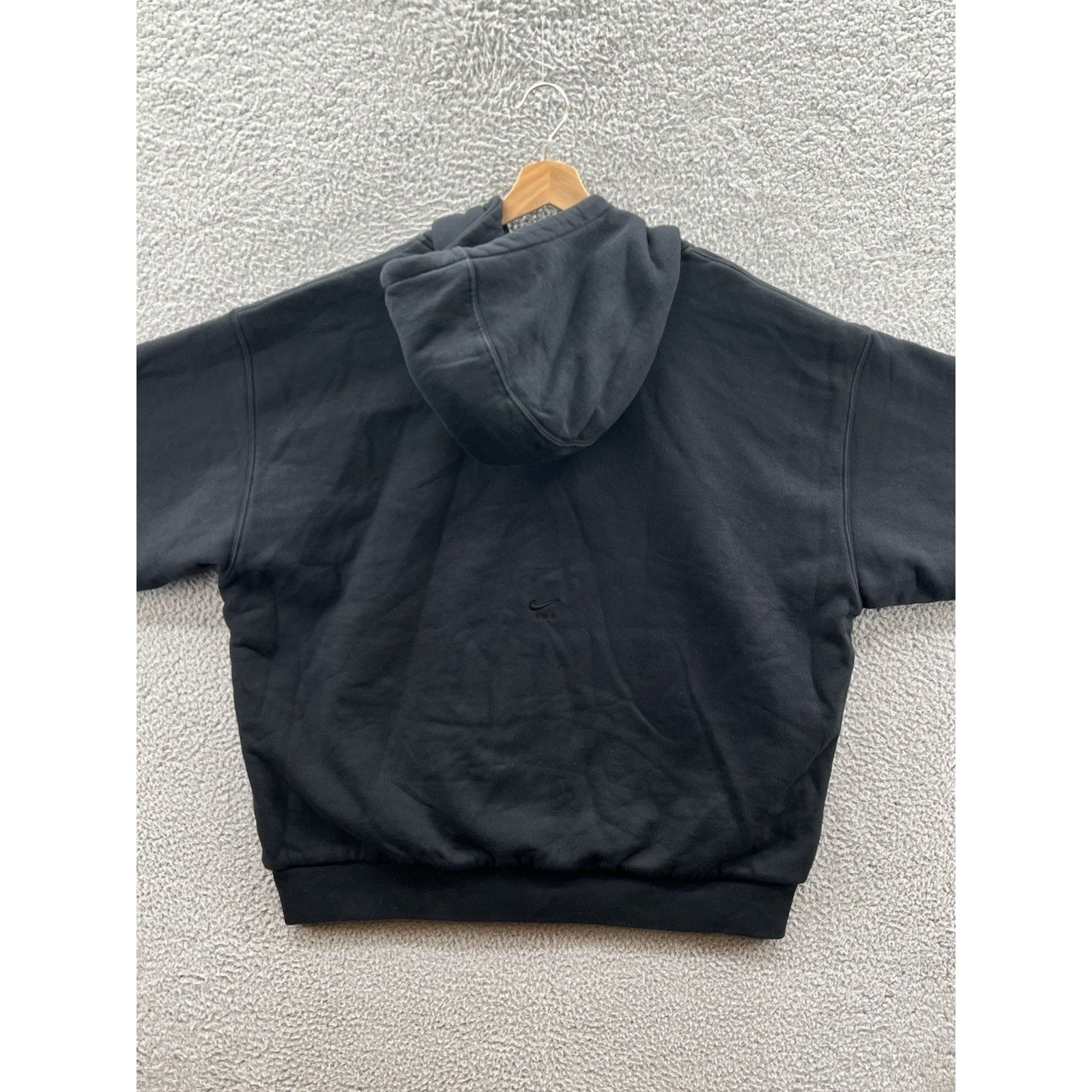 Nike Nike MMW Heavy Fleece Hoodie Black DR5362 L-010 Unisex Sz XL Size US XL / EU 56 / 4 - 2 Thumbnail