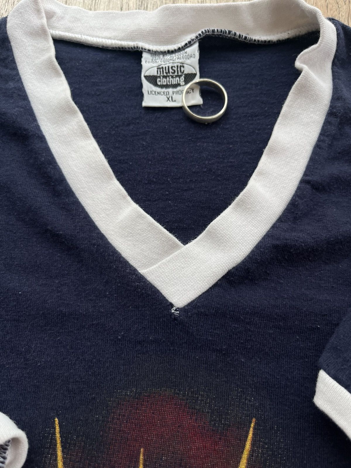Vintage Vintage MTV Rock I’m Park ( Ringer Shirt )1998’s Tour tees Size US XL / EU 56 / 4 - 11 Thumbnail