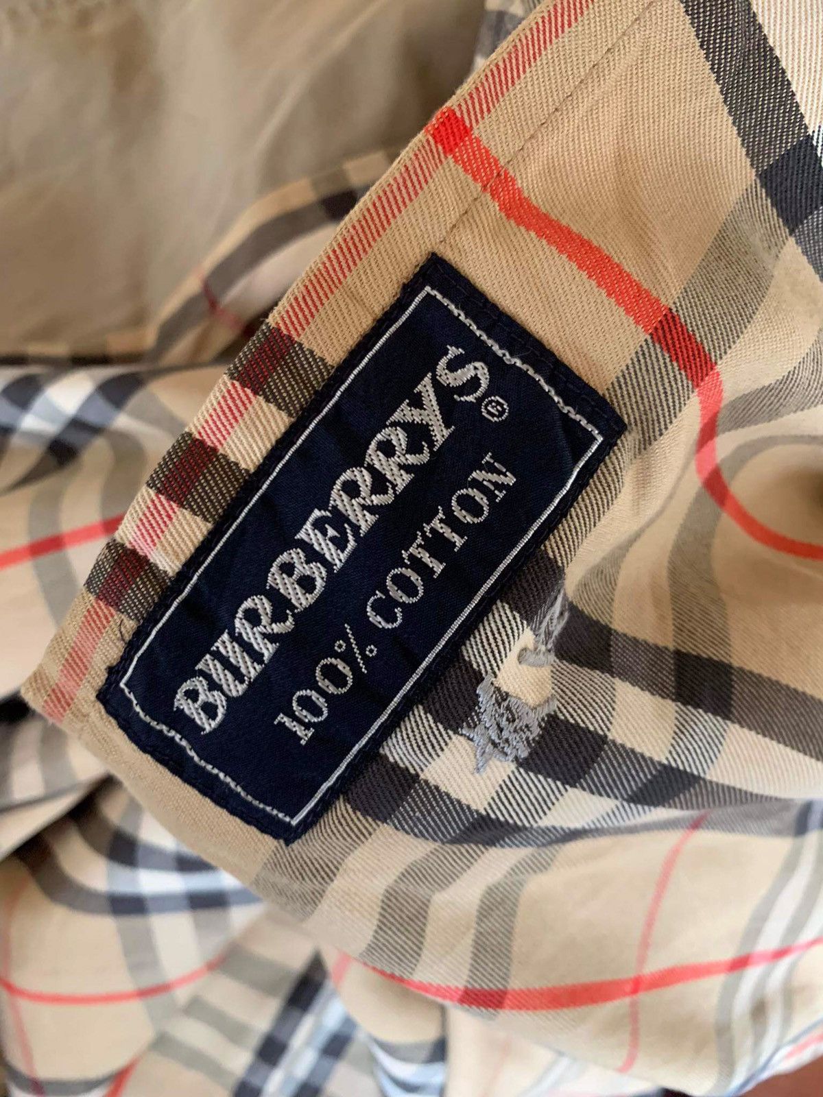 Burberry Vintage Burberry Nova Check Trench Jacket Size US L / EU 52-54 / 3 - 7 Thumbnail