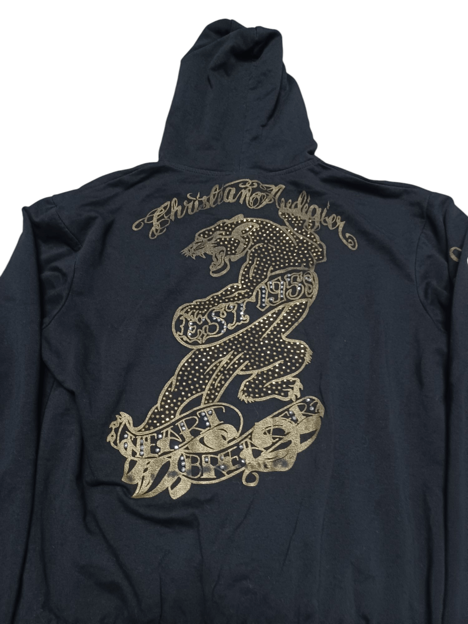 Christian Audigier CHRISTIAN AUDIGER BIGLOGO LADY`S HOODIE Size L / US 10 / IT 46 - 2 Thumbnail