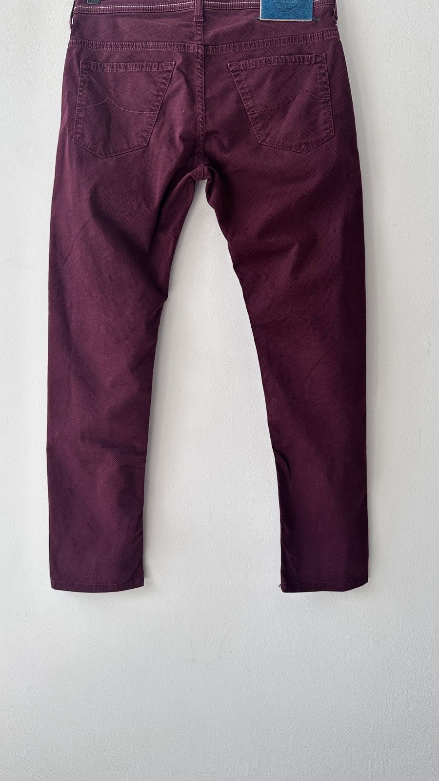 Jacob Cohen Jacob Cohen 613 Comfort Trousers Chinos Micro Pattern Sz 32 Size US 32 / EU 48 - 8 Thumbnail