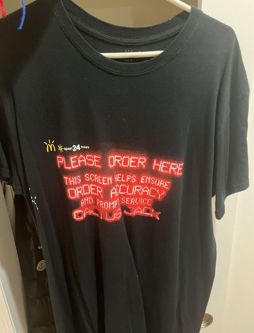 Travis Scott travis scott x mcdonald’s shirt Size US M / EU 48-50 / 2 - 1 Thumbnail