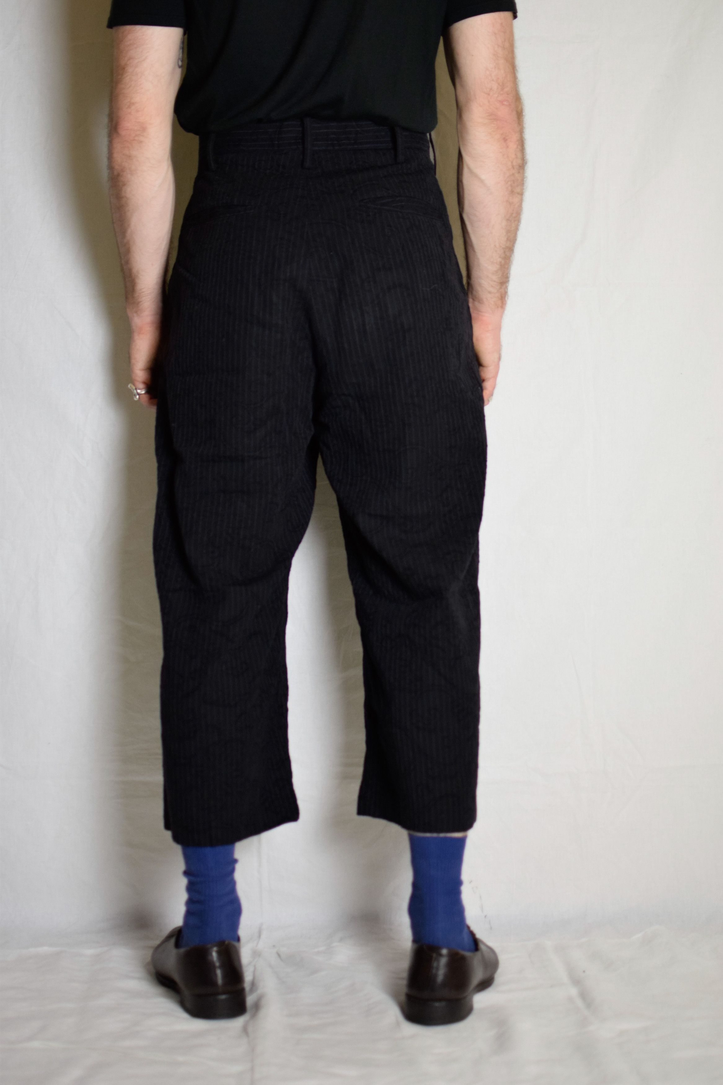 Yohji Yamamoto YYPH AW98 Wide Brocade Pants - HY-P21-162 Size US 30 / EU 46 - 7 Thumbnail