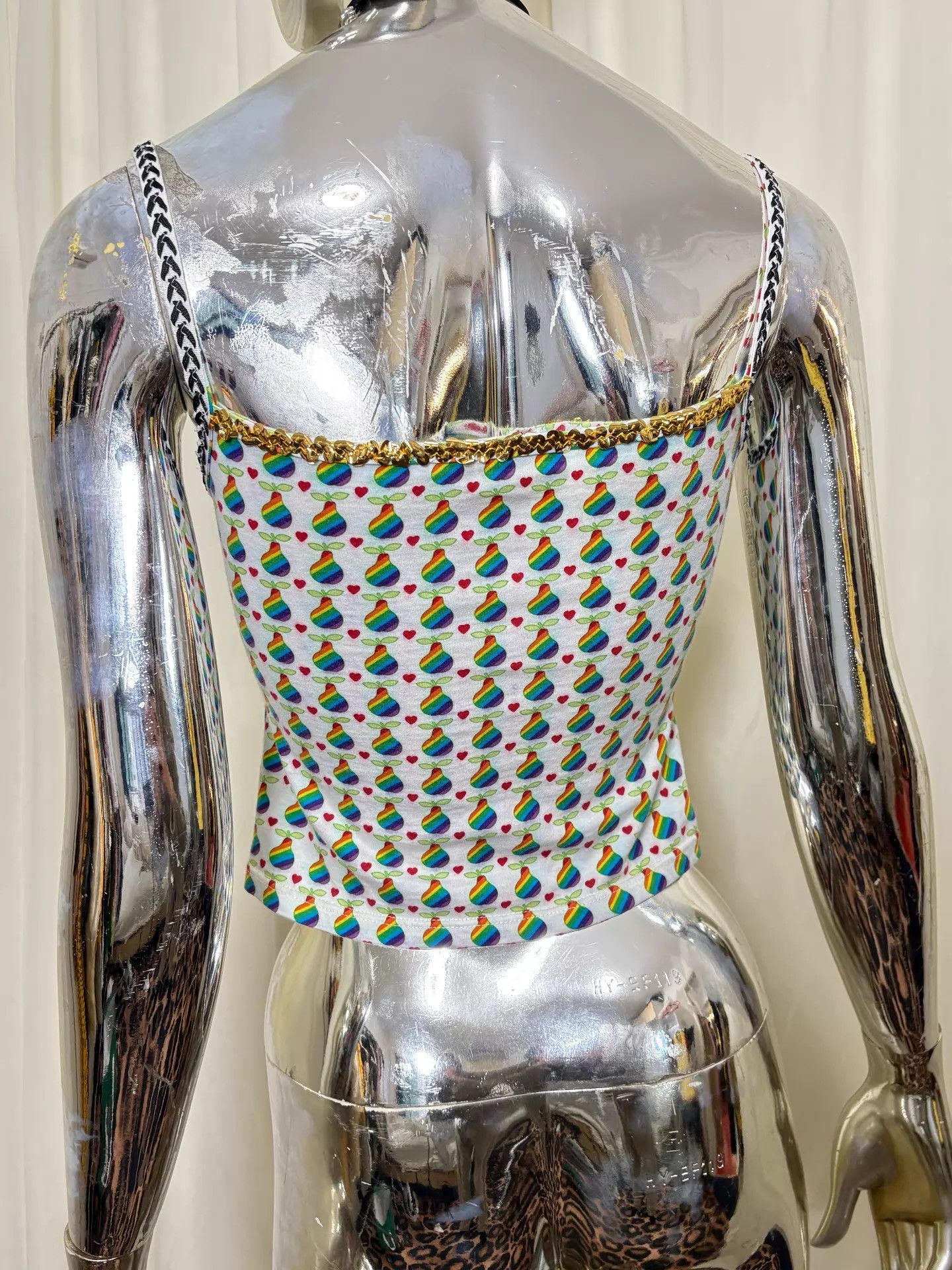Dior Dior Galliano 2002ss Rainbow Gold Shimmer Cami Top Size S / US 4 / IT 40 - 5 Thumbnail