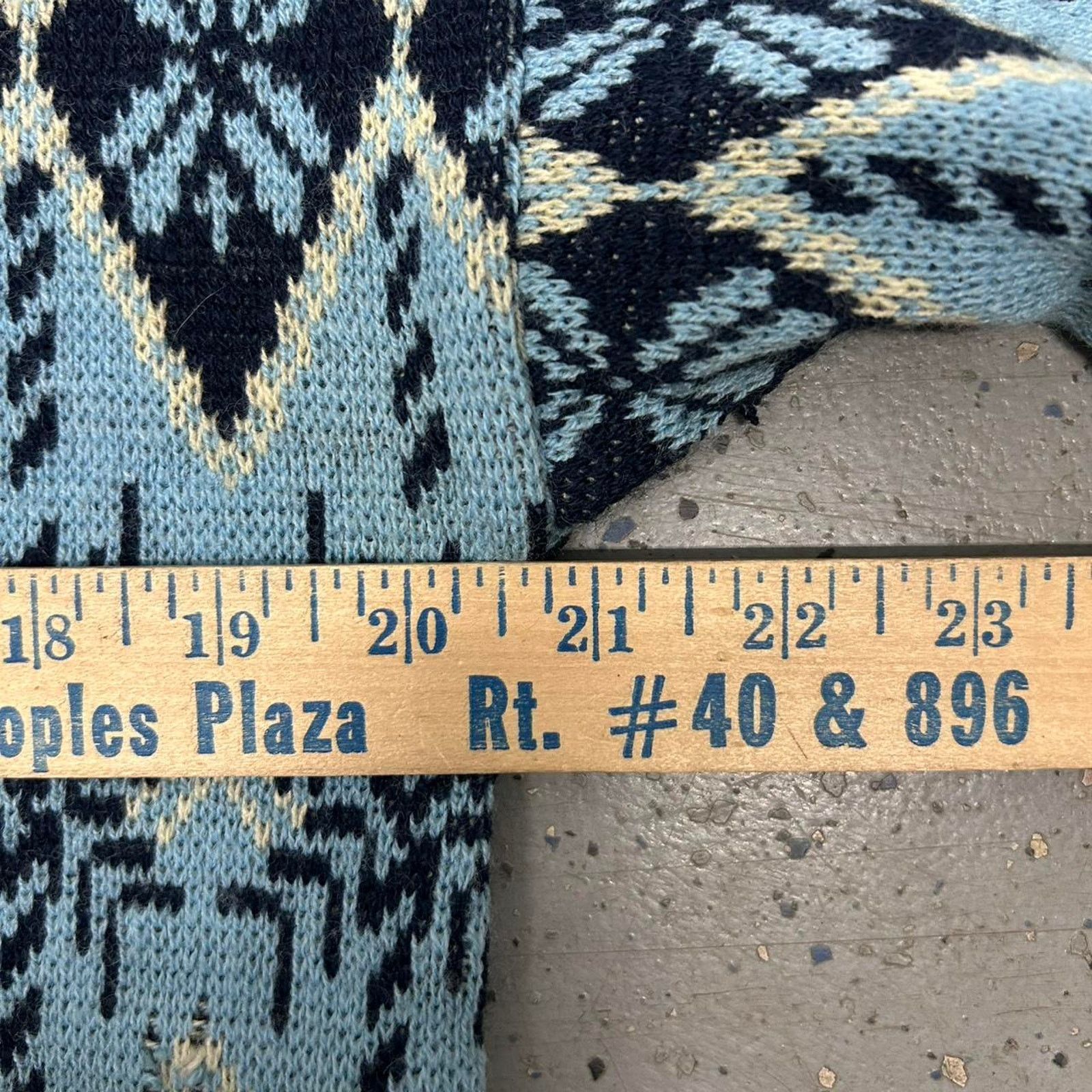 Other VTG 80s David Gregg blue sweater Size L / US 10 / IT 46 - 4 Thumbnail