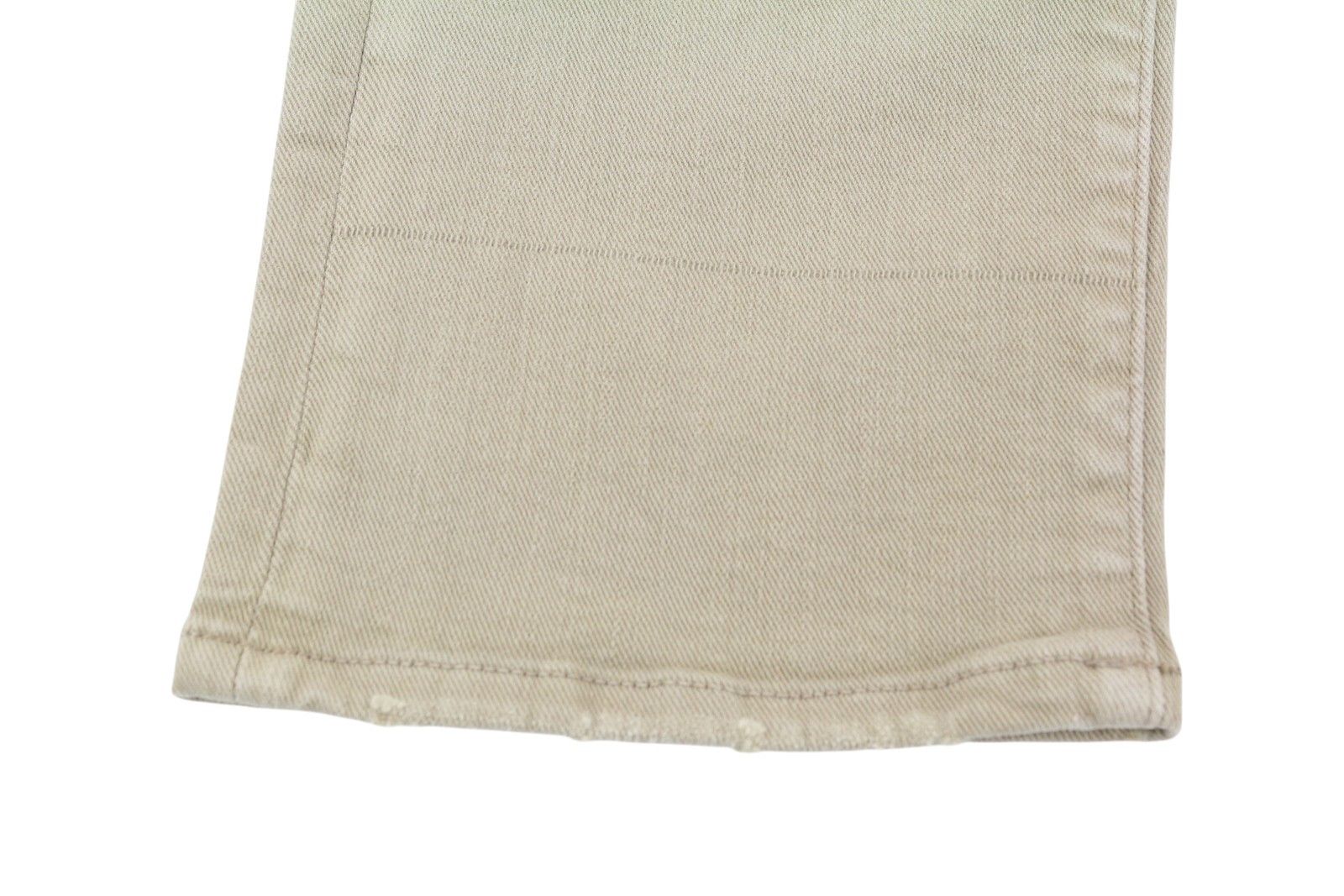 R13 BOY STRAIGHT 27 Khaki Stretchy Washed Cropped 86277 Size 27" / US 4 / IT 40 - 12 Thumbnail