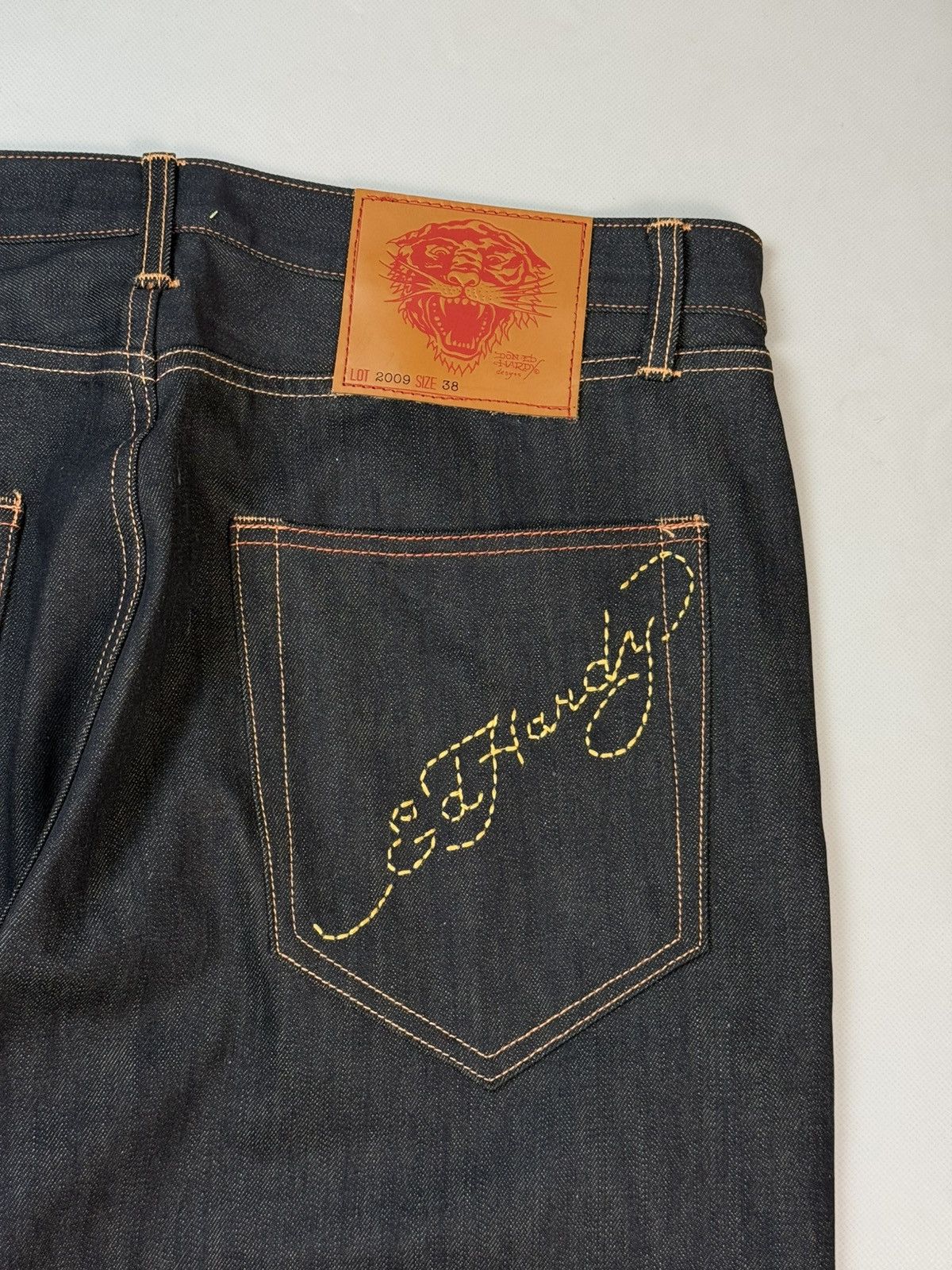 Ed Hardy BNWT! Ed Hardy By Christian Audigier Rap Baggy Denim Jeans Size US 38 / EU 54 - 8 Thumbnail