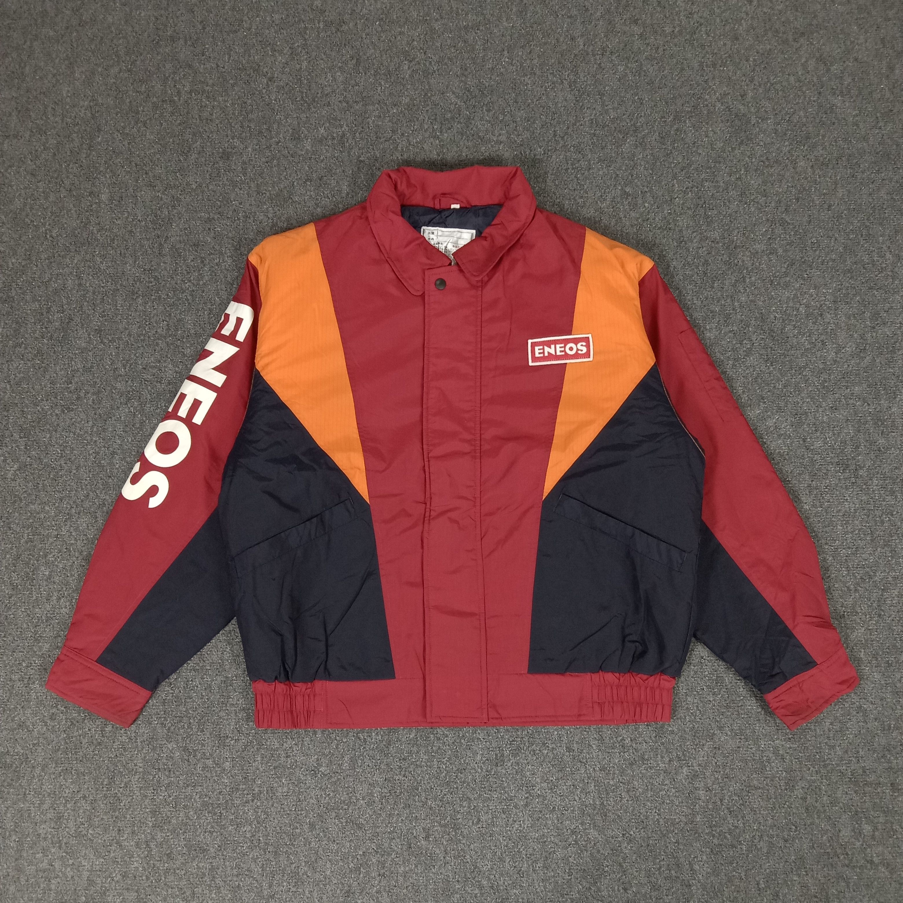 Japanese Brand × Vintage Oneos Lubricant Oil Racing Motorsports Jacket Size US XL / EU 56 / 4 - 1 Thumbnail